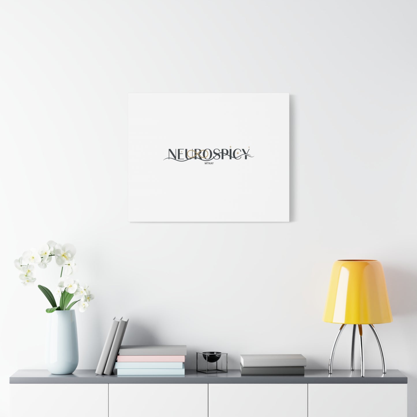 Neurospicy Canvas, Stretched | Autistic Pride, Neurodiversity Acceptance