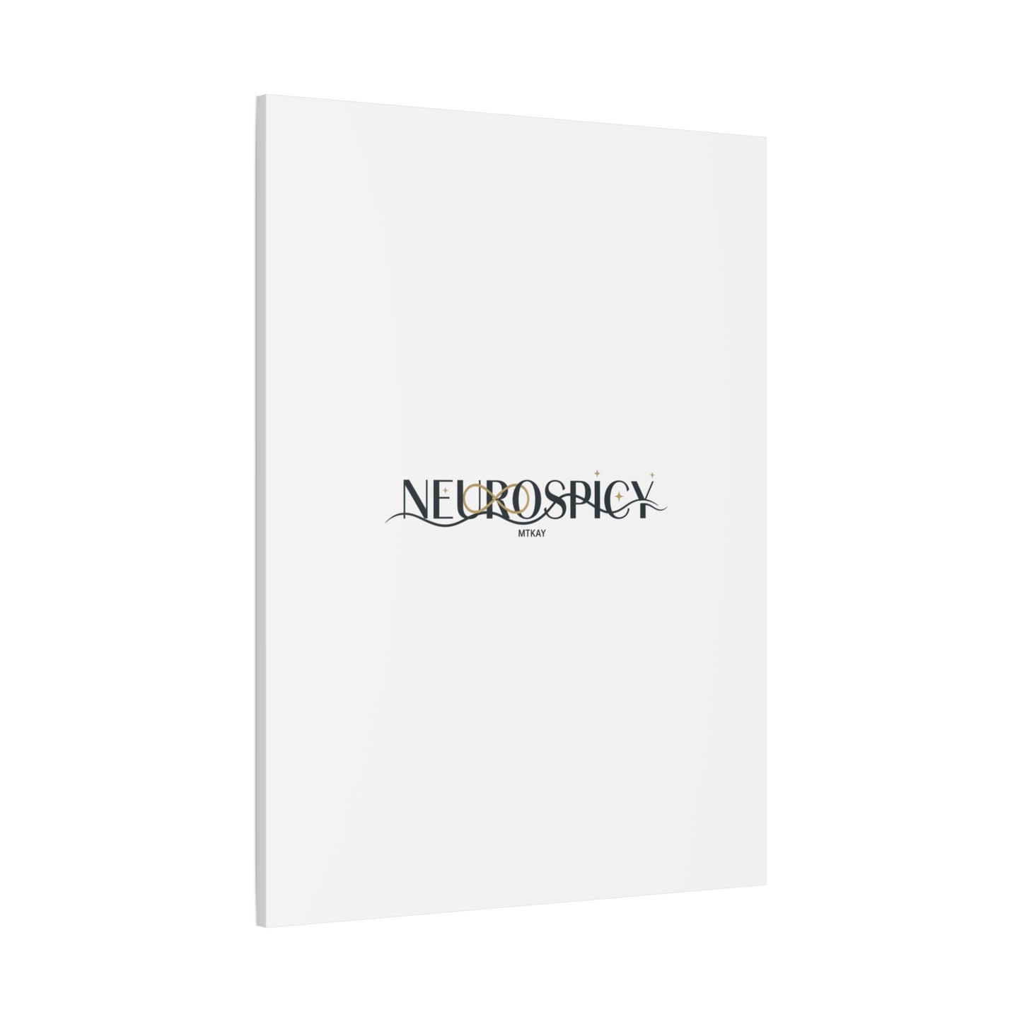 Neurospicy Canvas, Stretched | Autistic Pride, Neurodiversity Acceptance