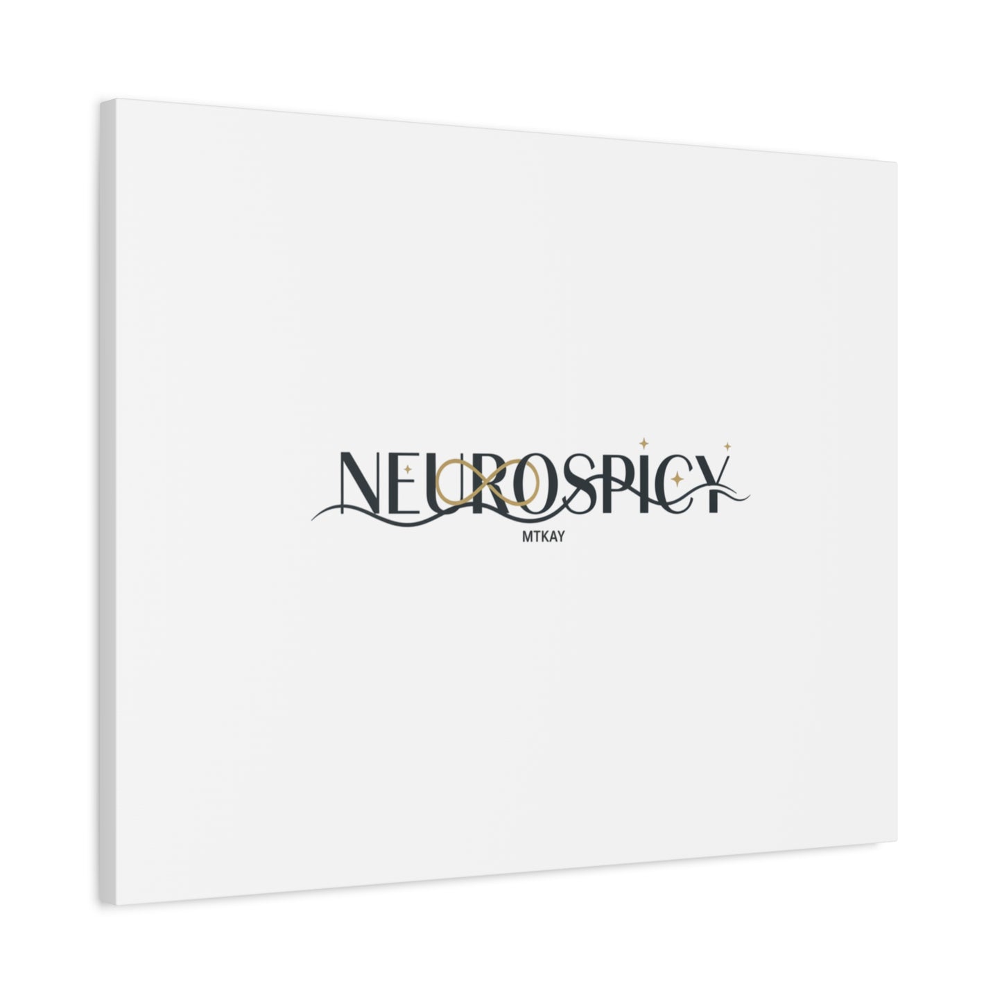 Neurospicy Canvas, Stretched | Autistic Pride, Neurodiversity Acceptance