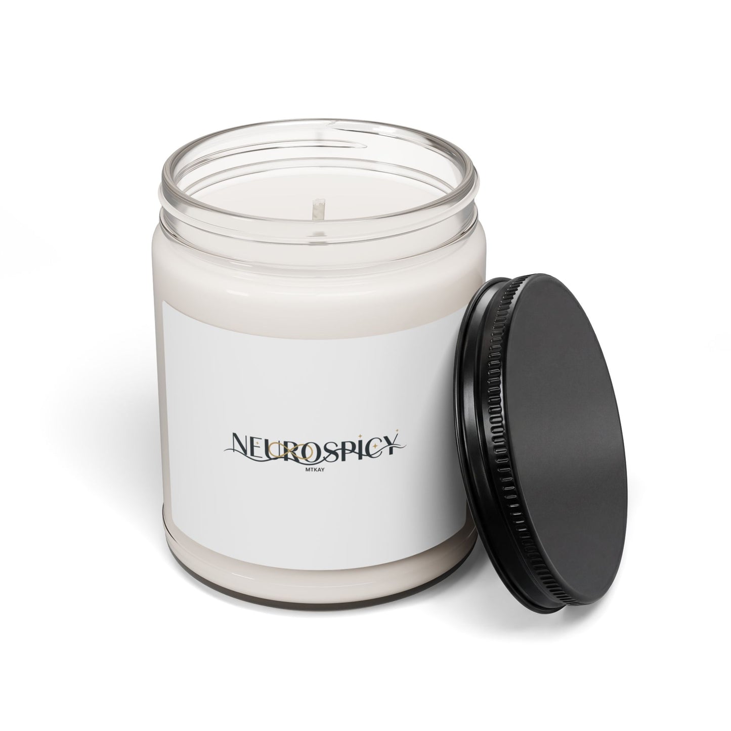 Neurospicy Soy Candle, 9oz | Neurodiversity, Autistic Pride