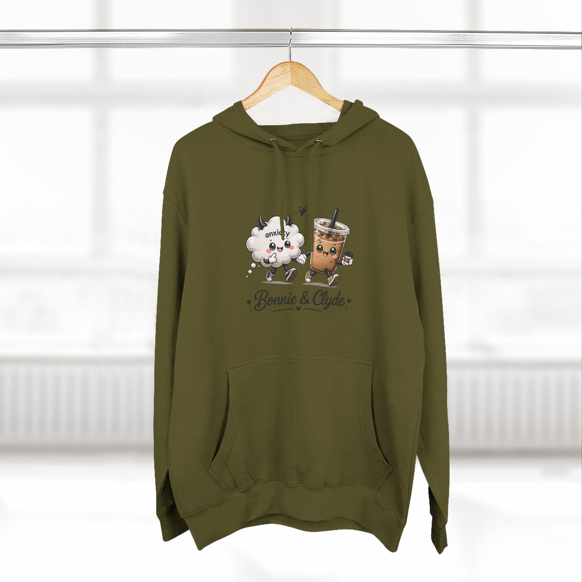 Bonnie & Clyde Coffee Hoodie ☕🤎