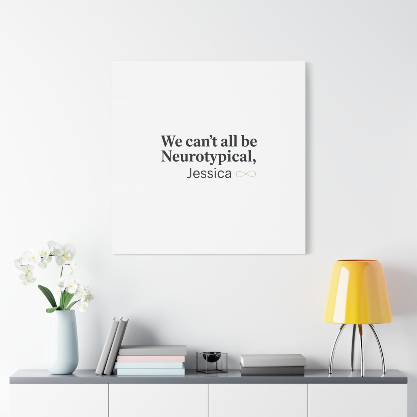We Can't All Be Neurotypical Canvas | Neurodiversity, Autistic Pride