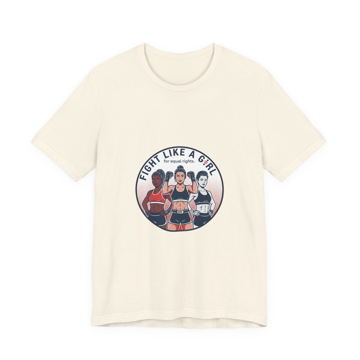 Fight Like a Girl tee | Feminist Slogan, IWD Typography