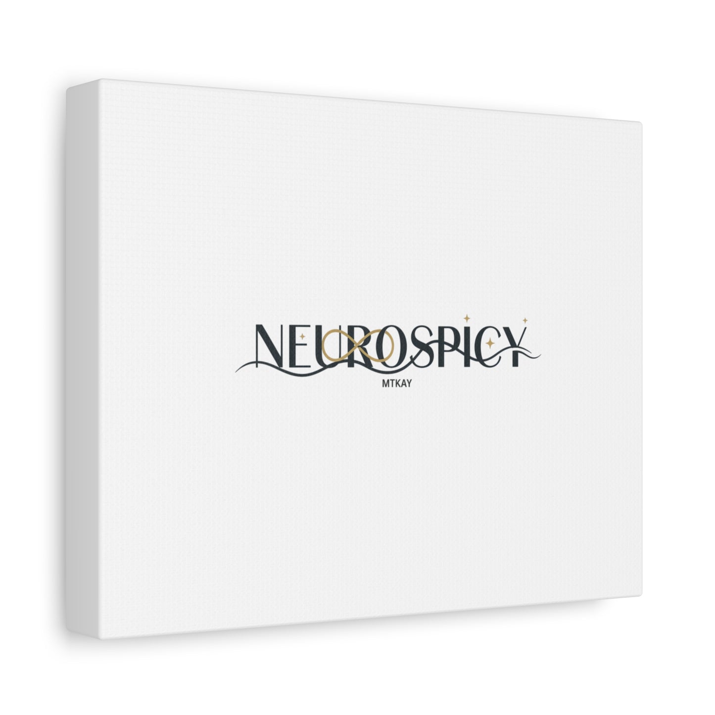 Neurospicy Canvas, Stretched | Autistic Pride, Neurodiversity Acceptance