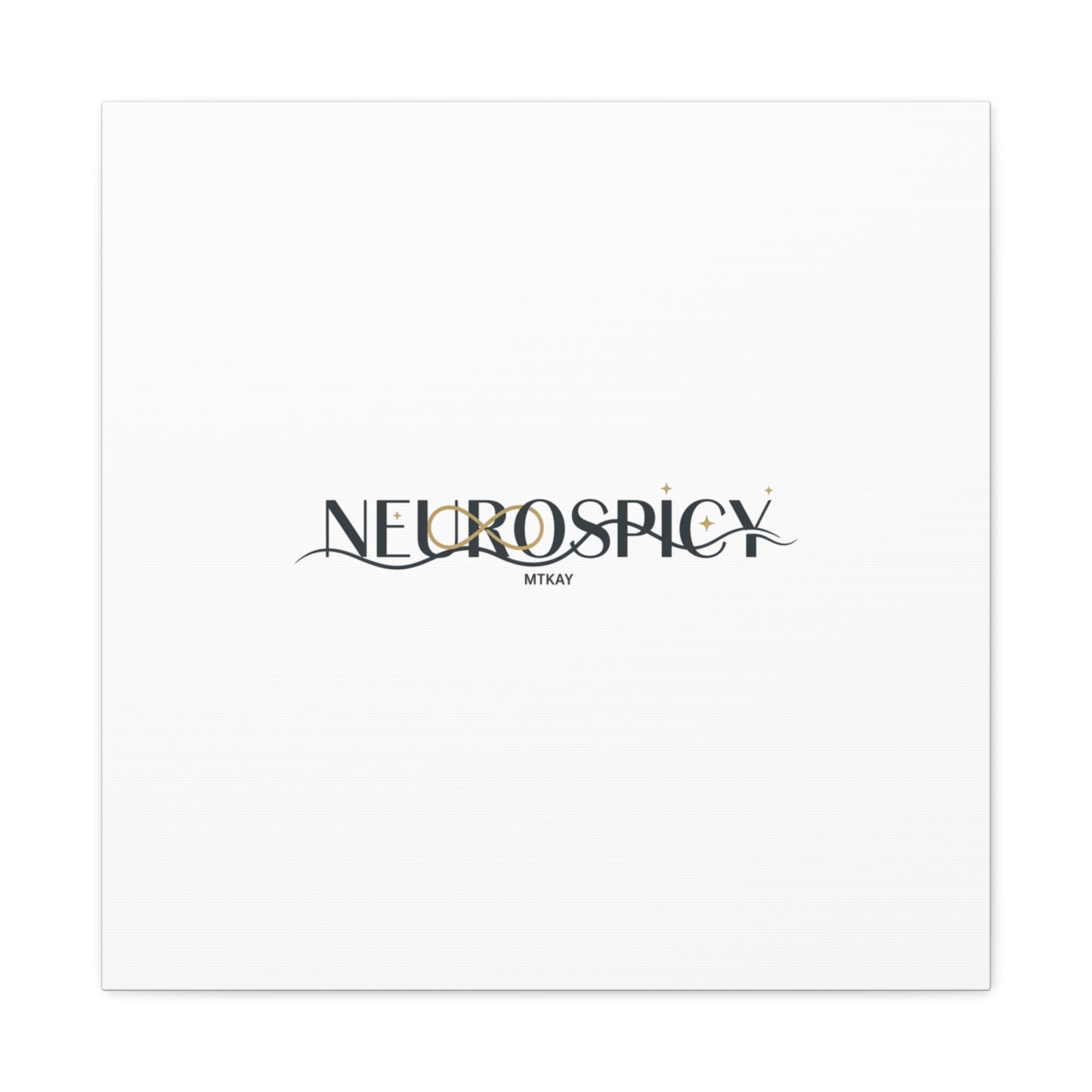 Neurospicy Canvas, Stretched | Autistic Pride, Neurodiversity Acceptance