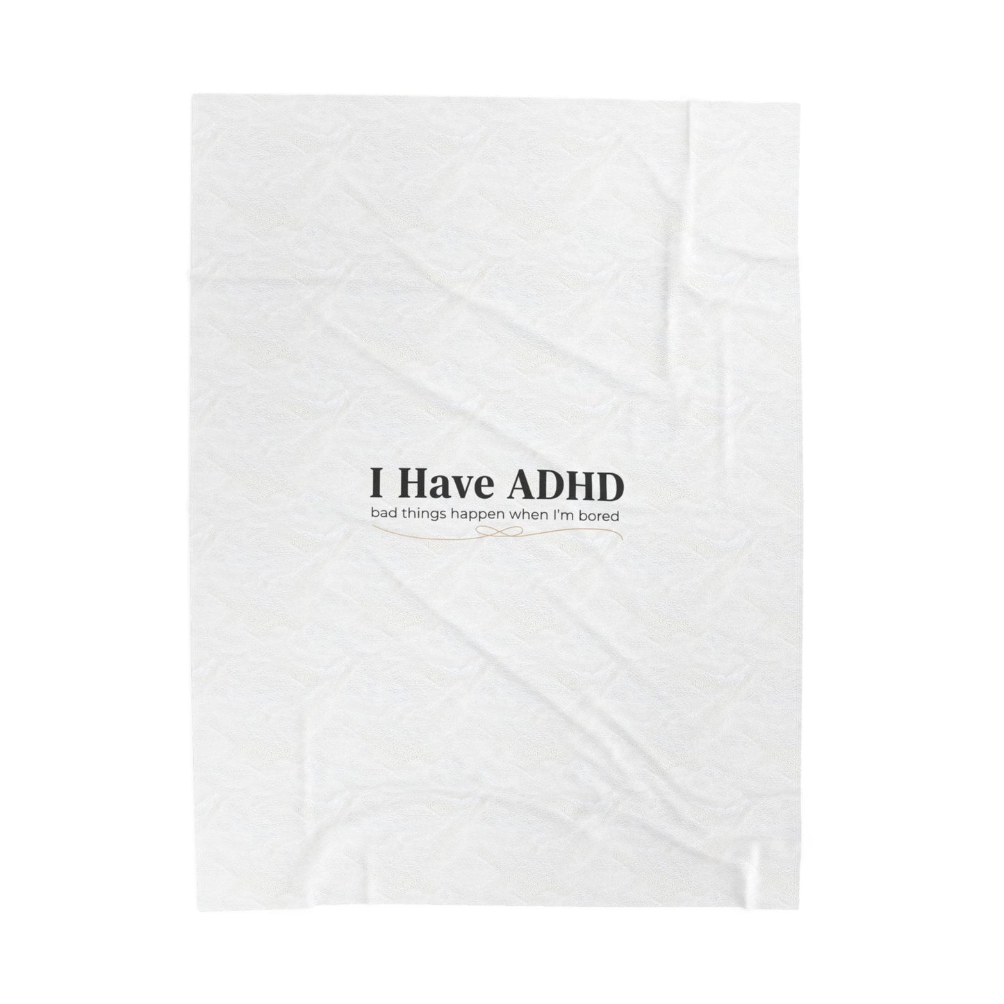 I Have ADHD statement blanket | Neurodiversity, autism acceptance, sensory-friendly