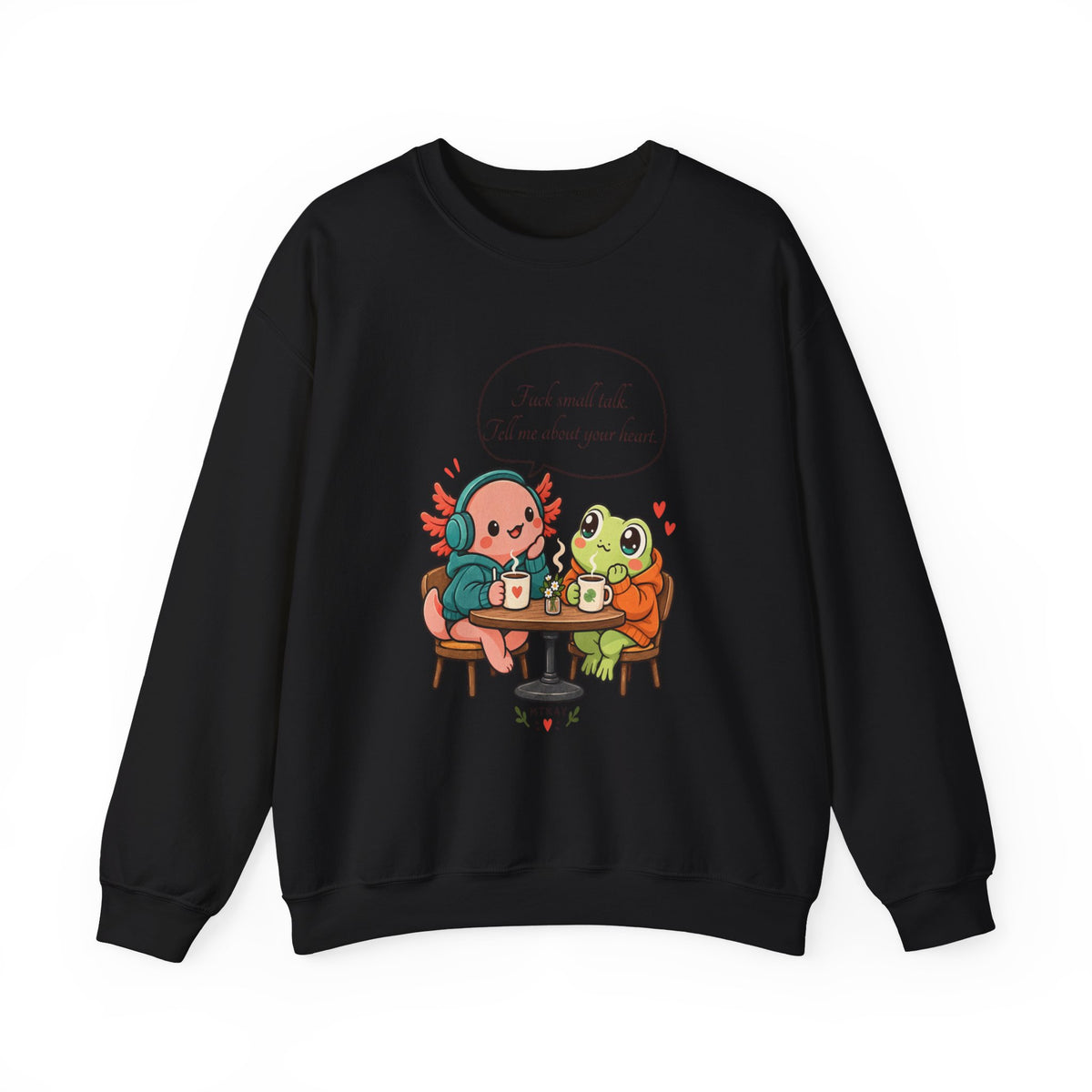 Cozy Cafe Friends Sweatshirt | Homebody loungewear, cute kawaii illustration