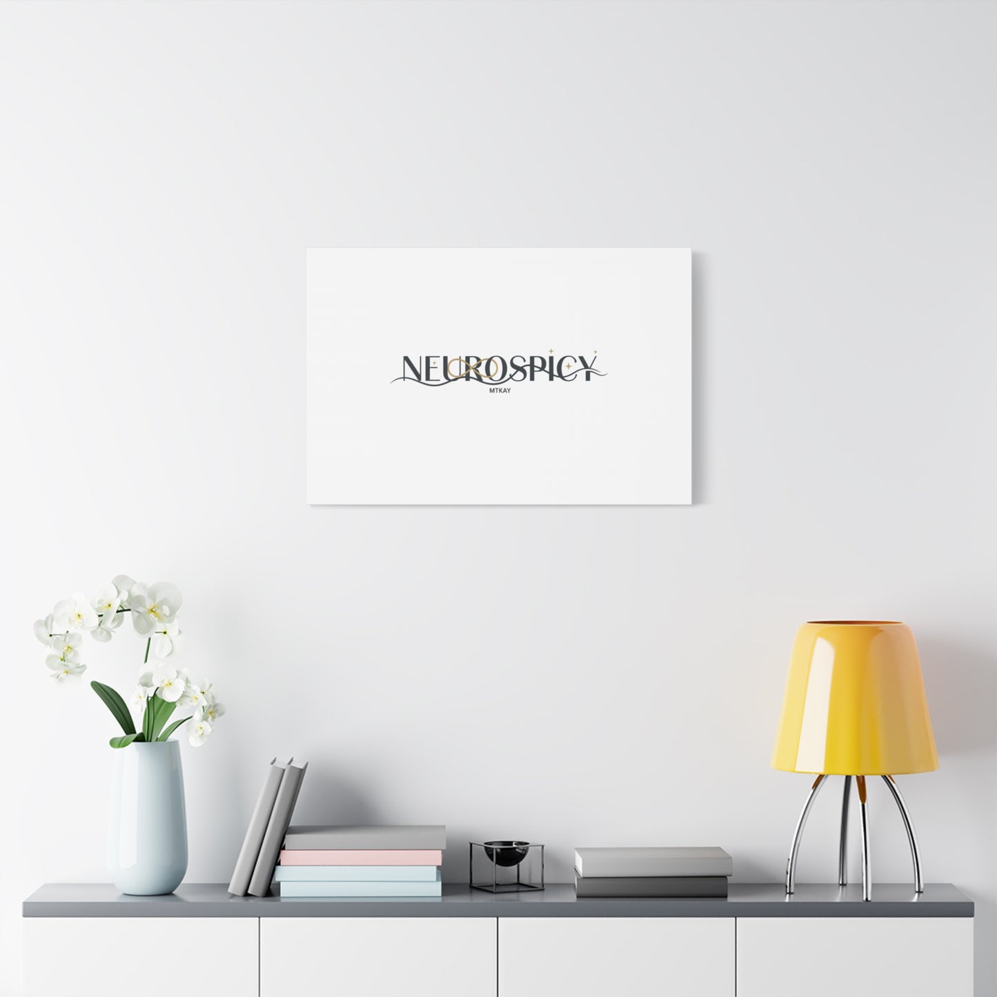 Neurospicy Canvas, Stretched | Autistic Pride, Neurodiversity Acceptance