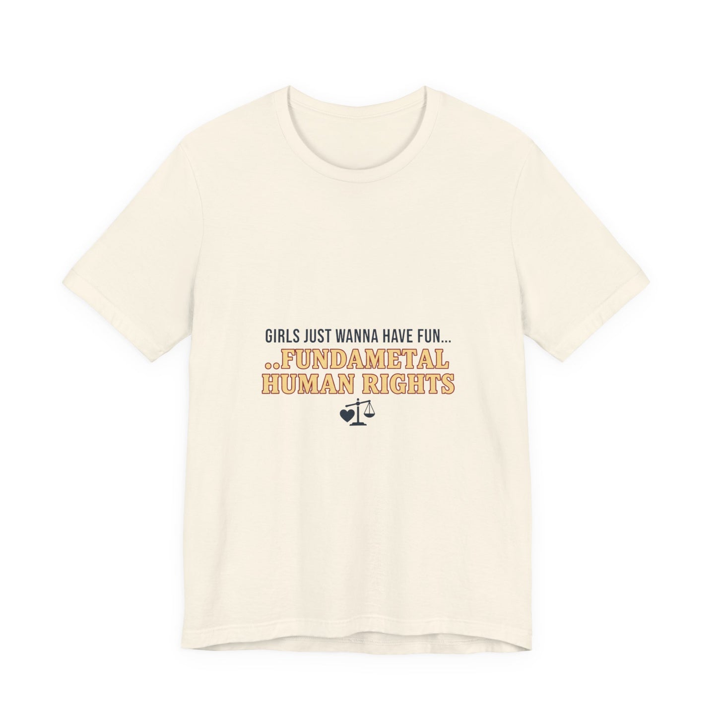 Fundamental Human Rights Tee | International Women's Day, IWD Typography