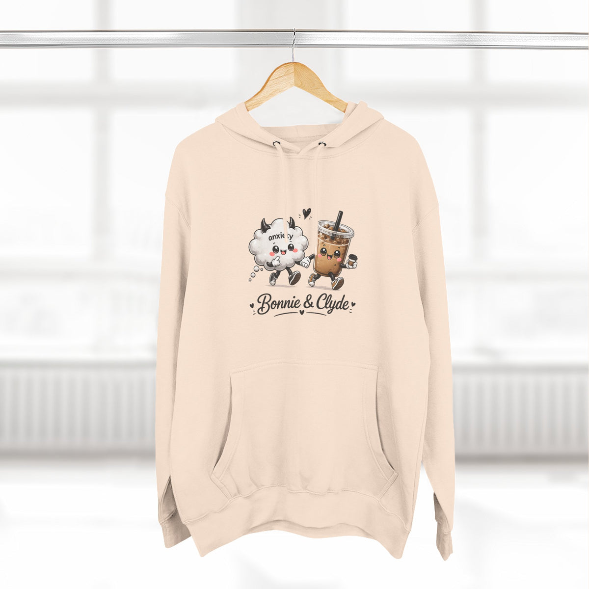 Bonnie & Clyde Coffee Hoodie ☕🤎