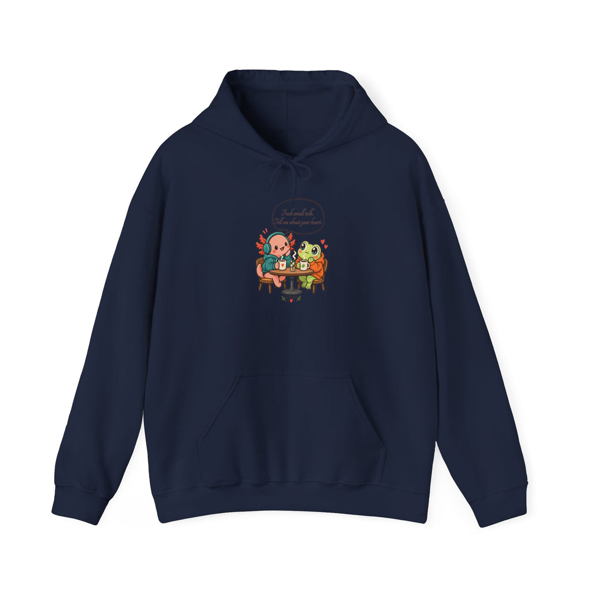 Cozy Homebody Illustration Hoodie | Cute Indoor Comfort, Stay-In Vibes