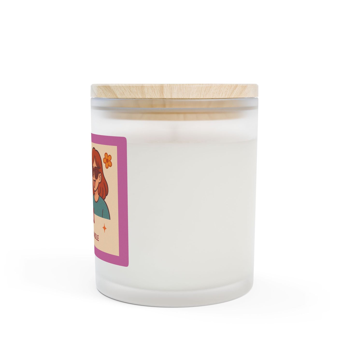 Delulu But Scented Candle - 11oz Frosted Glass Candle, Cozy Home Decor, Relaxation Gift, Aromatherapy, Self-care, Holiday Gift