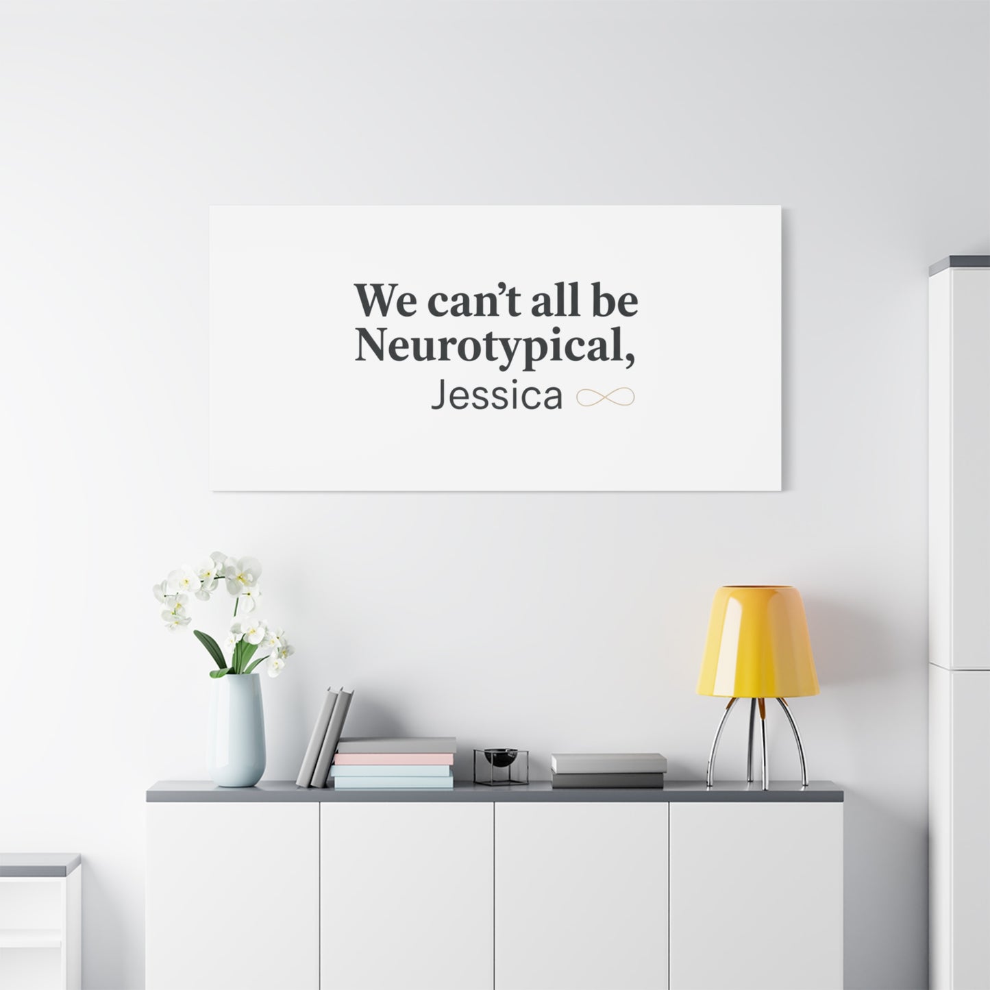 We Can't All Be Neurotypical Canvas | Neurodiversity, Autistic Pride