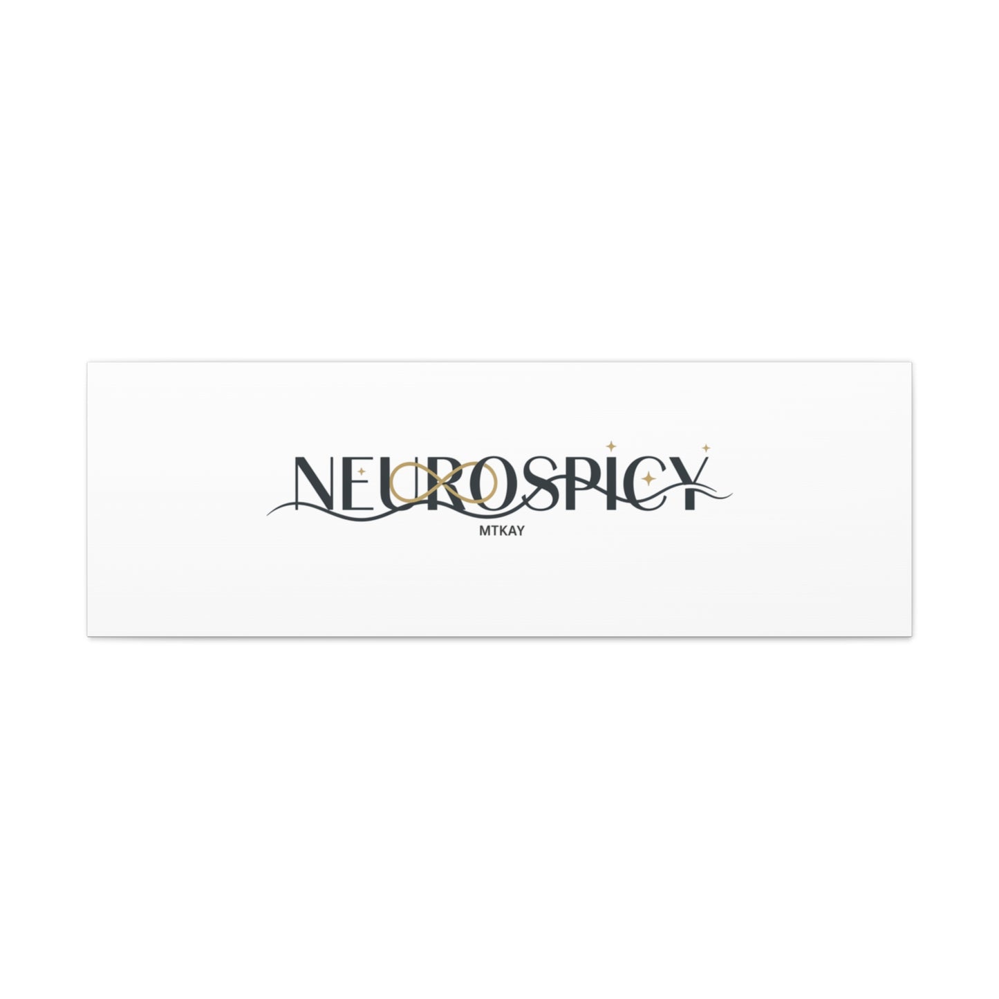 Neurospicy Canvas, Stretched | Autistic Pride, Neurodiversity Acceptance