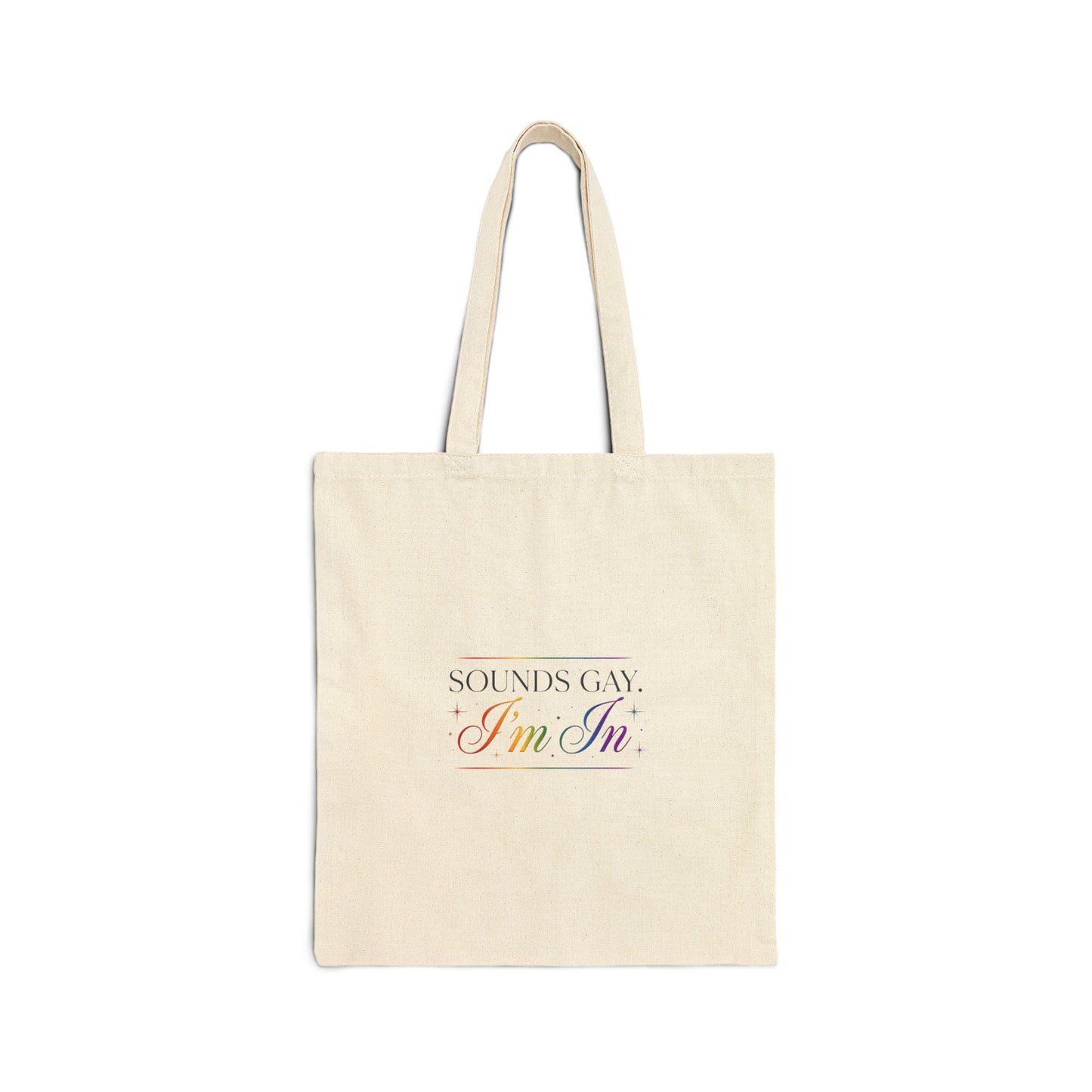 Sounds Gay I'm In Tote | Book Lover Library Tote, Cozy Reader Aesthetic