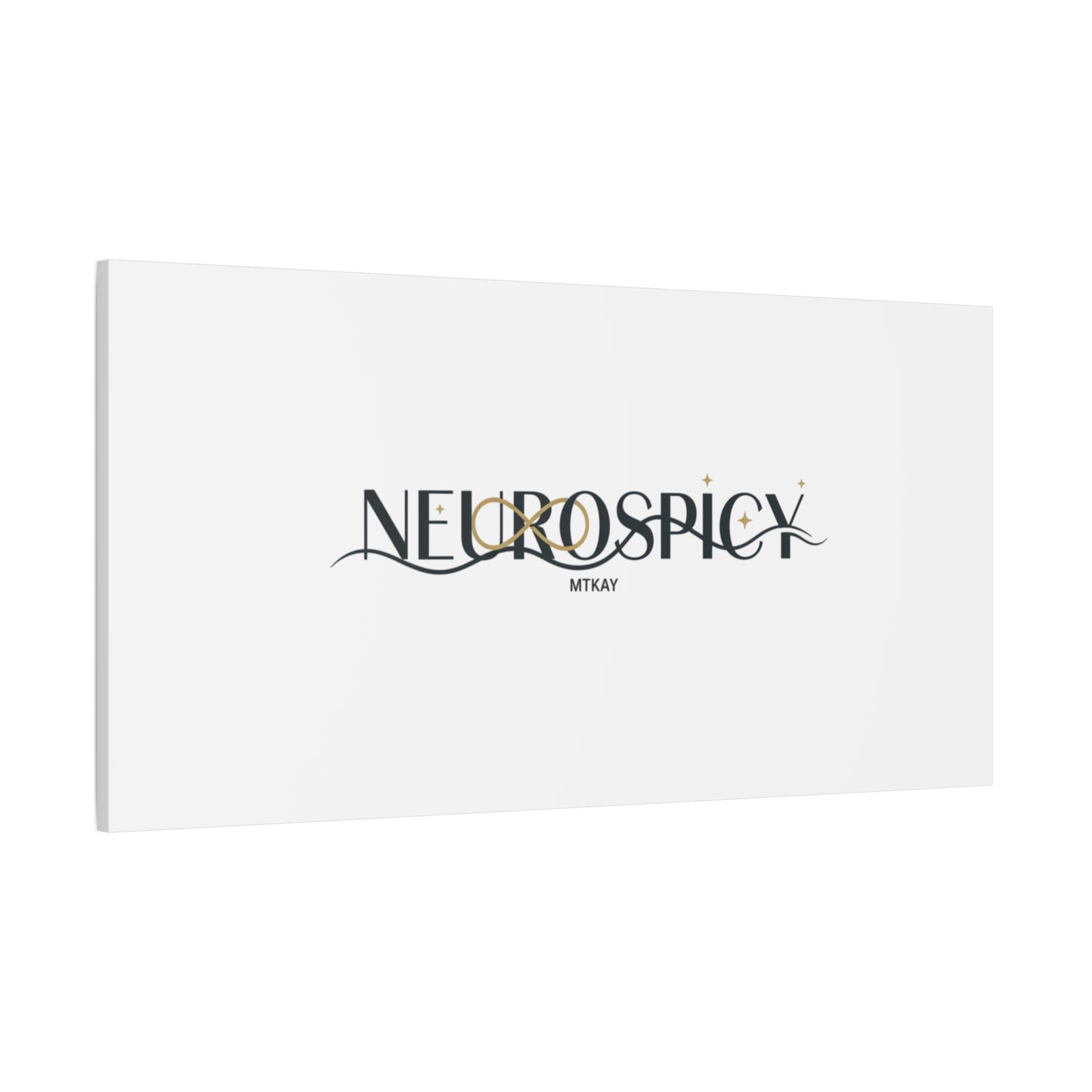 Neurospicy Canvas, Stretched | Autistic Pride, Neurodiversity Acceptance