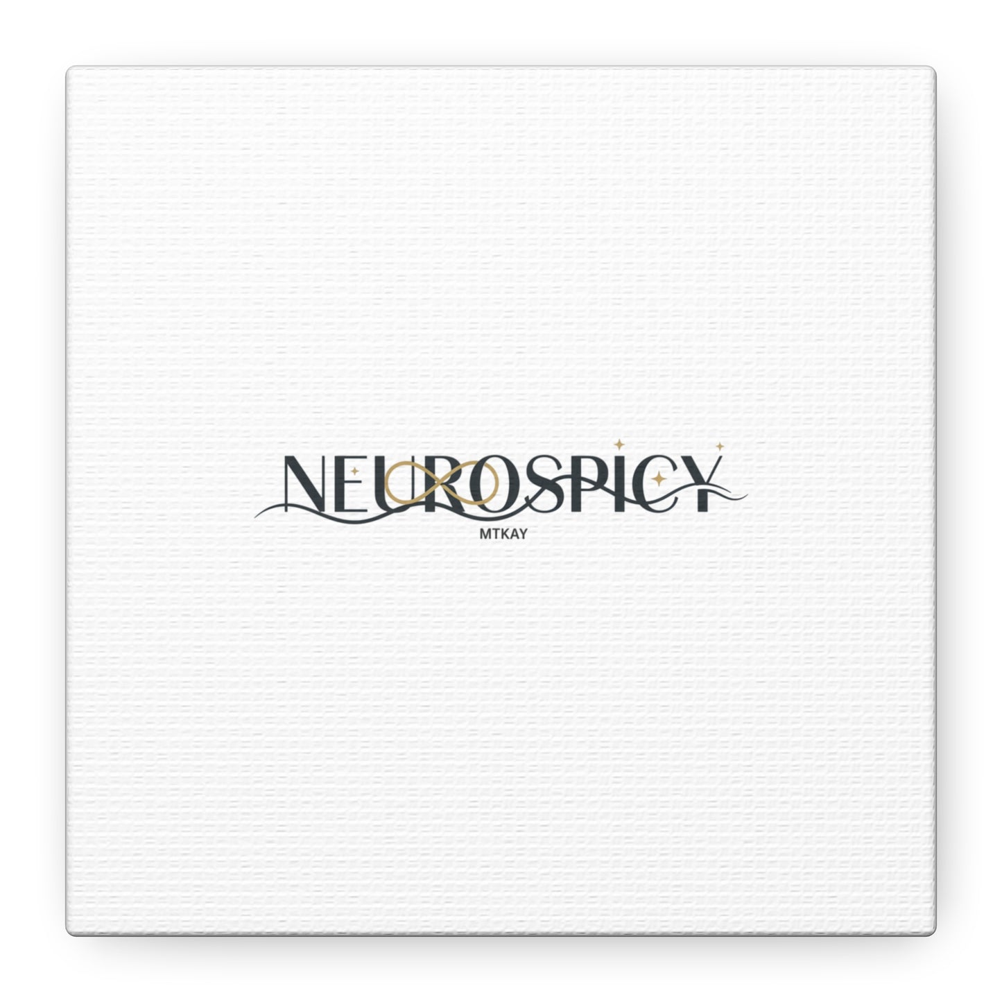 Neurospicy Canvas, Stretched | Autistic Pride, Neurodiversity Acceptance