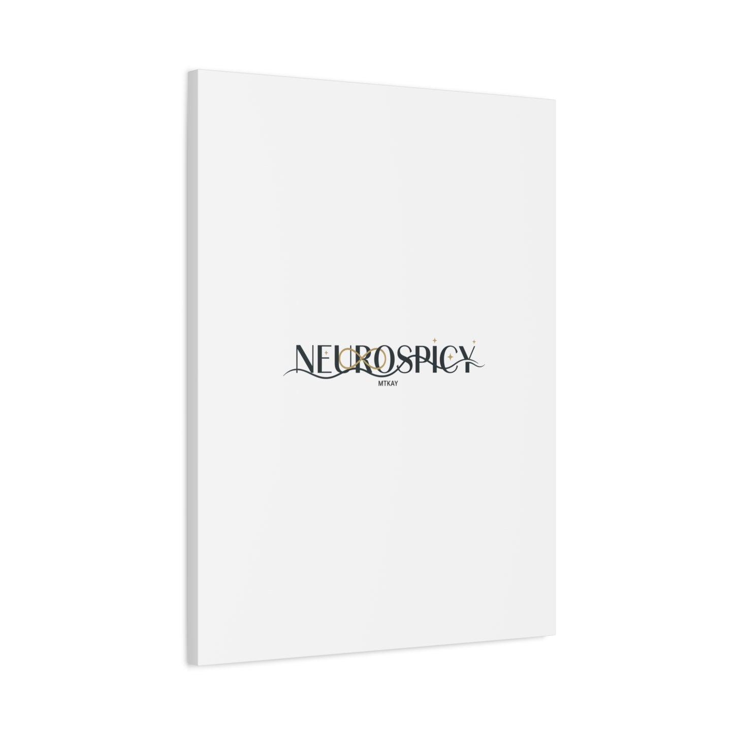 Neurospicy Canvas, Stretched | Autistic Pride, Neurodiversity Acceptance
