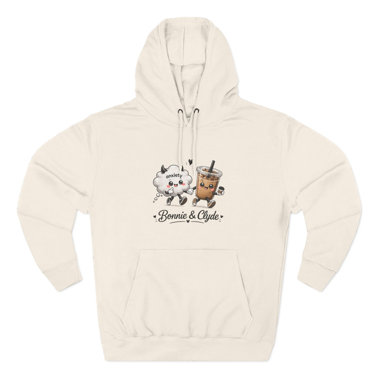 Bonnie & Clyde Coffee Hoodie ☕🤎