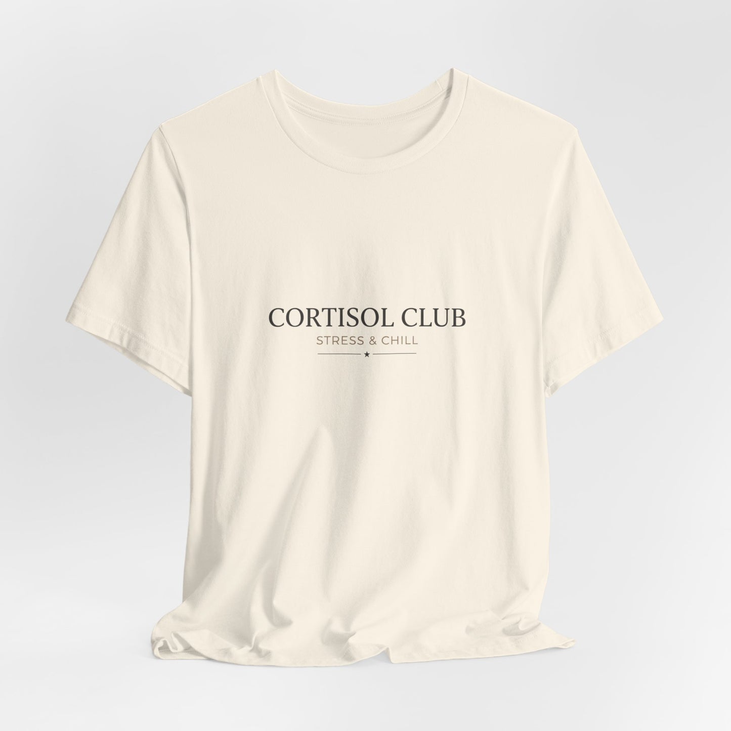 Cortisol Club Tee | stress meme, burnout shirt
