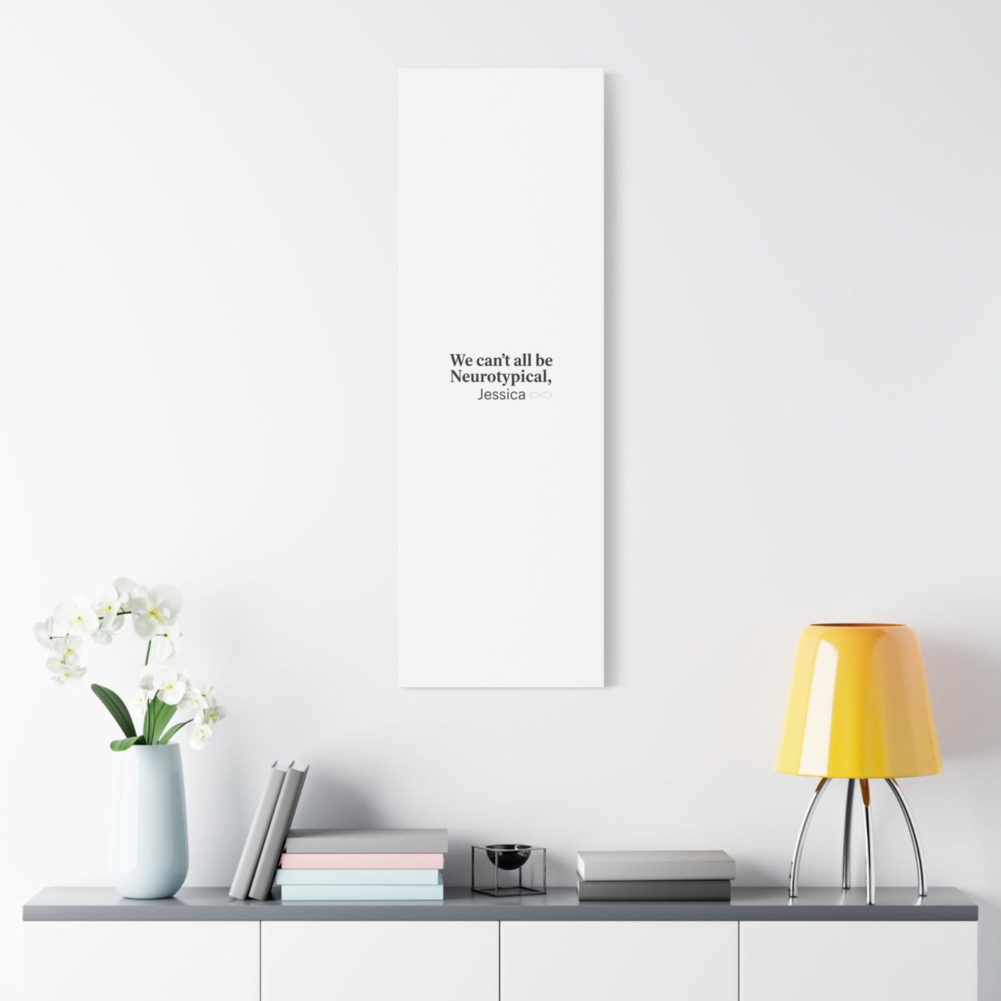 We Can't All Be Neurotypical Canvas | Neurodiversity, Autistic Pride