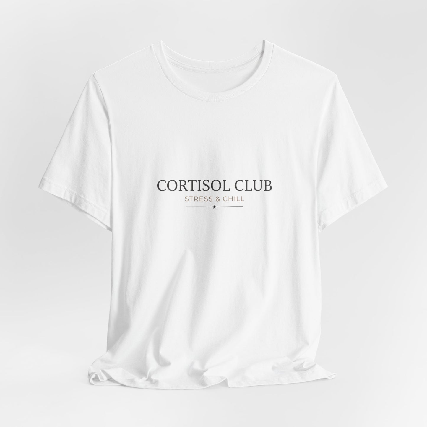 Cortisol Club Tee | stress meme, burnout shirt