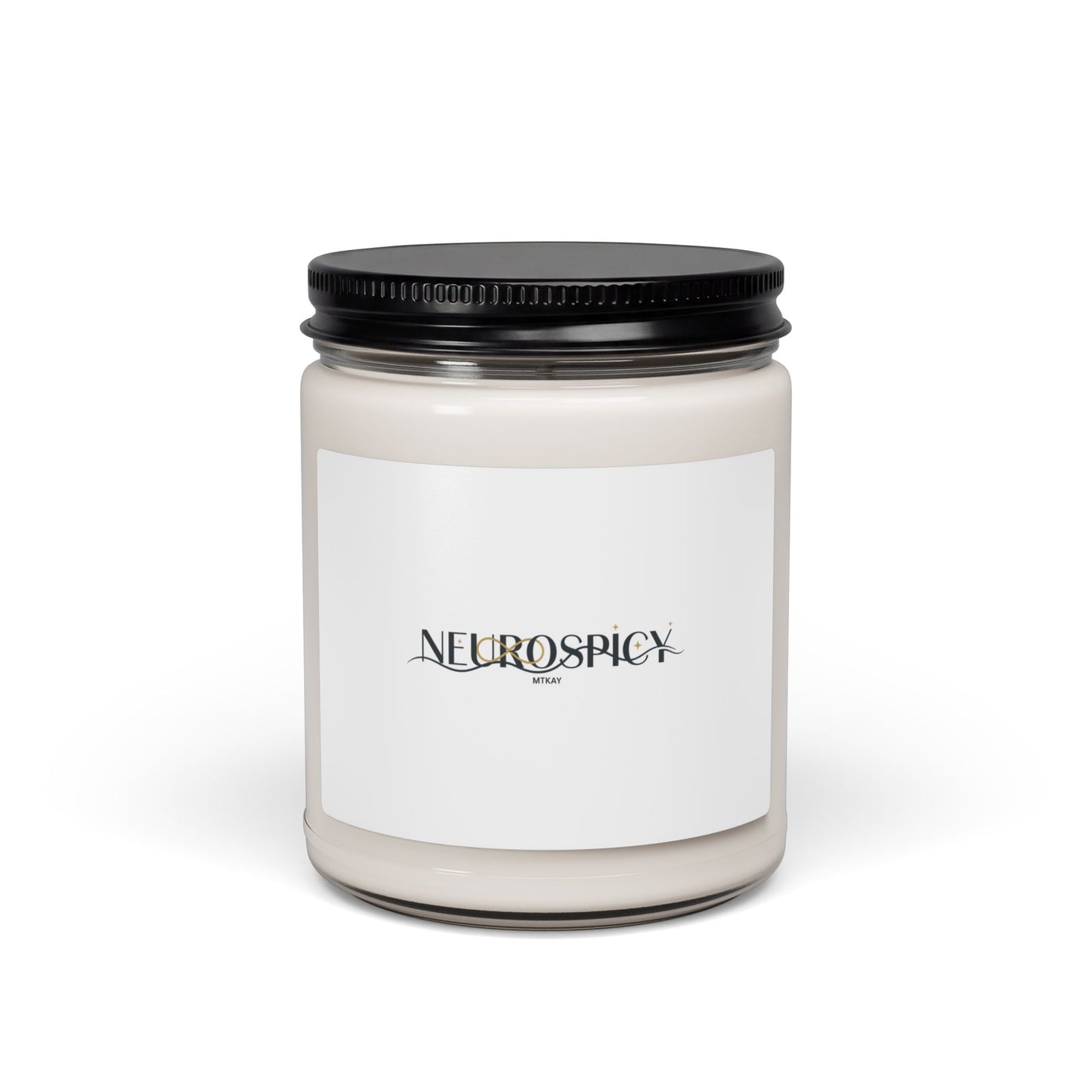 Neurospicy Soy Candle, 9oz | Neurodiversity, Autistic Pride