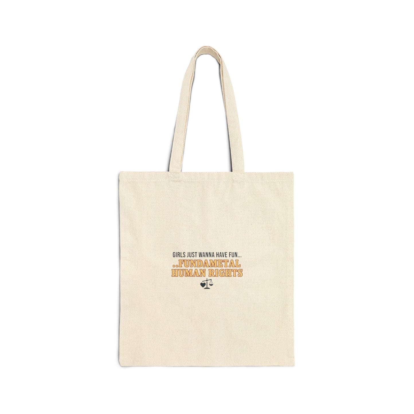 IWD Feminist Slogan Tote | Equality Typography Canvas Tote