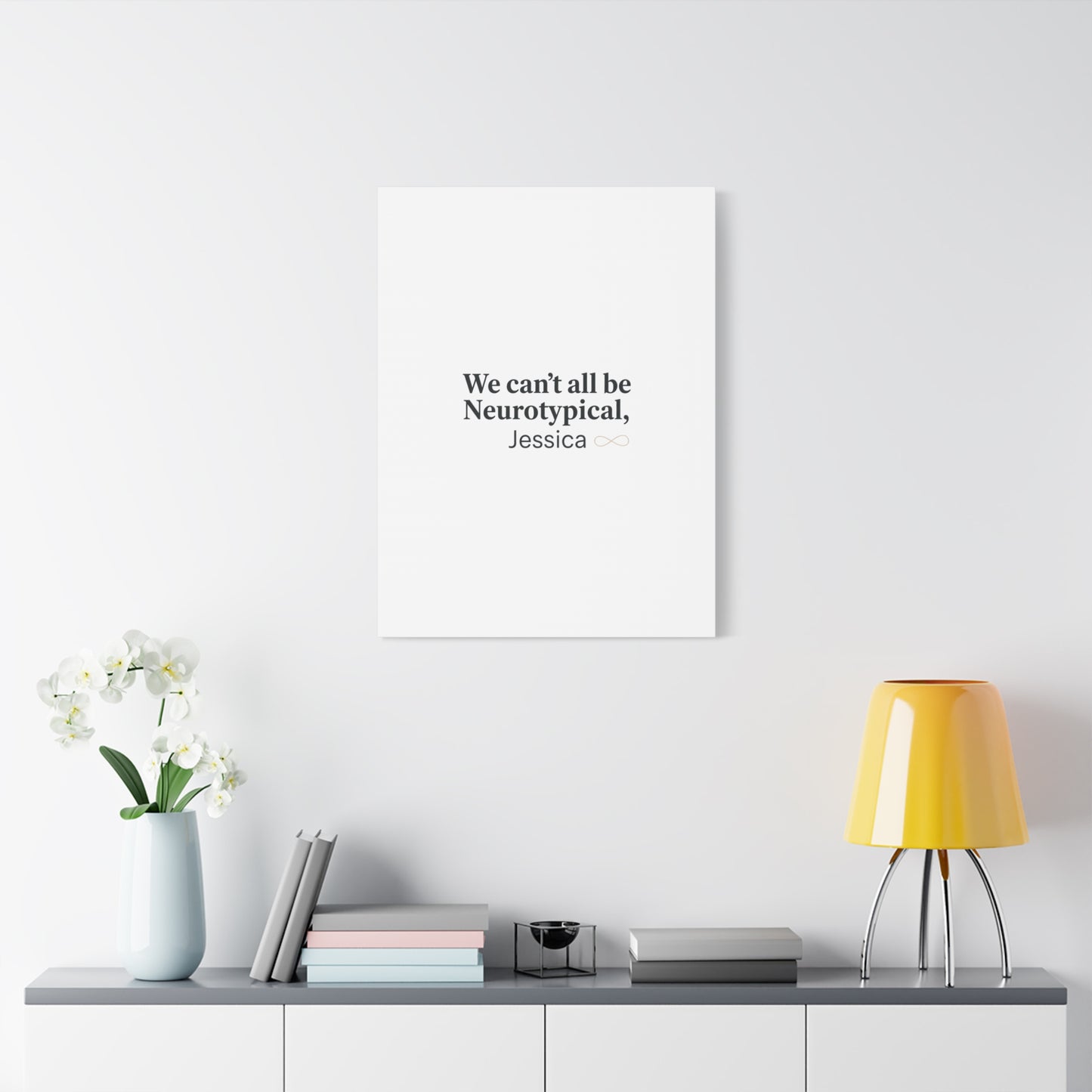 We Can't All Be Neurotypical Canvas | Neurodiversity, Autistic Pride