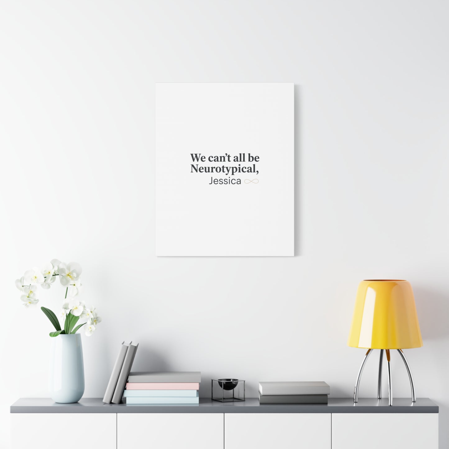 We Can't All Be Neurotypical Canvas | Neurodiversity, Autistic Pride