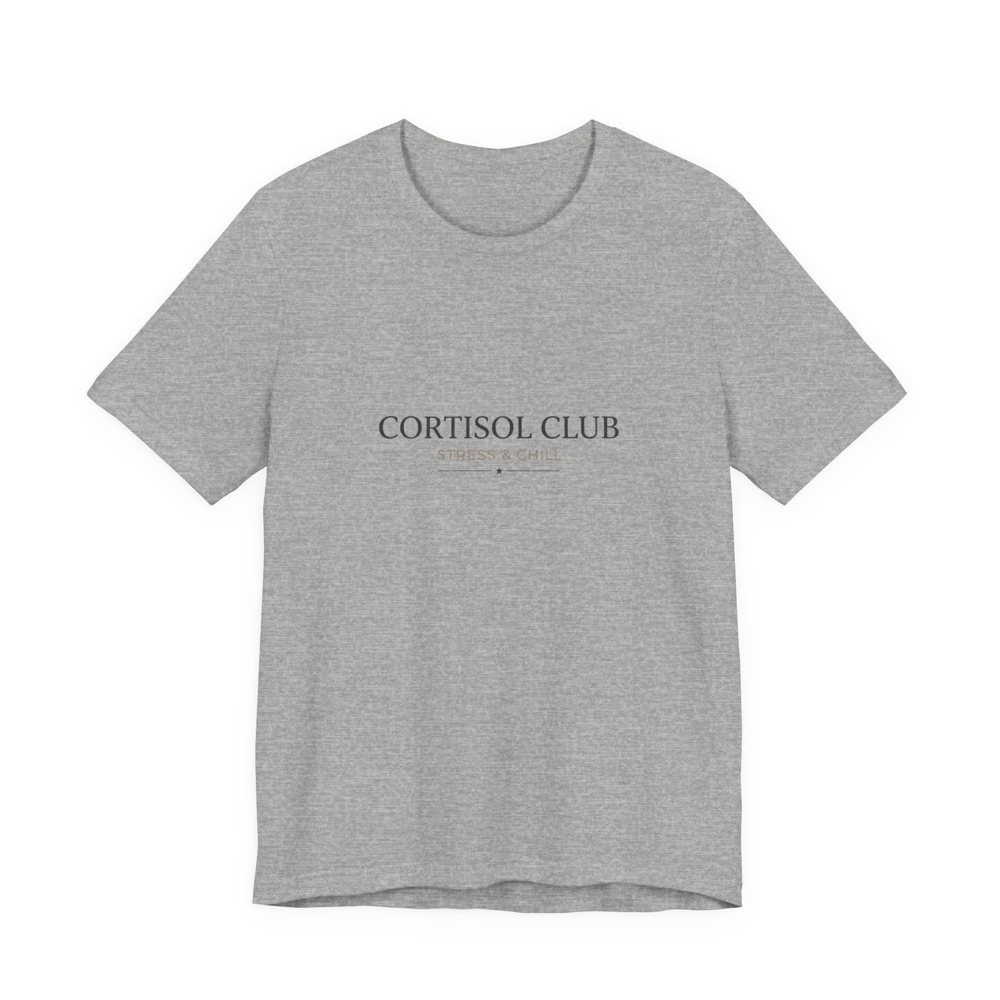 Cortisol Club Tee | stress meme, burnout shirt