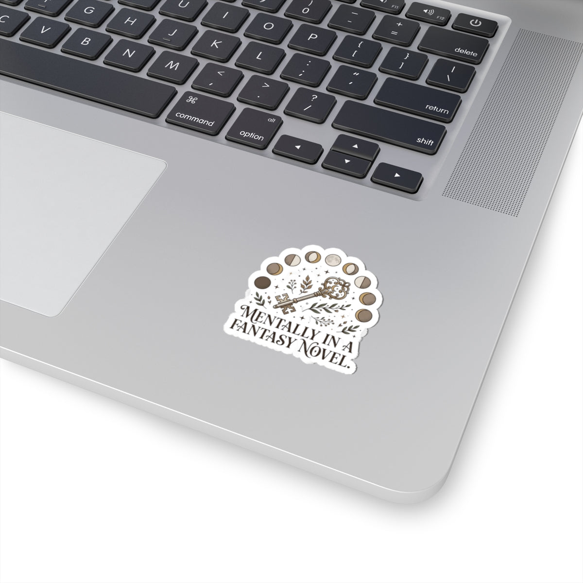 Mentally in a Fantasy Novel Kiss-Cut Stickers | Book Lover, Dark Academia
