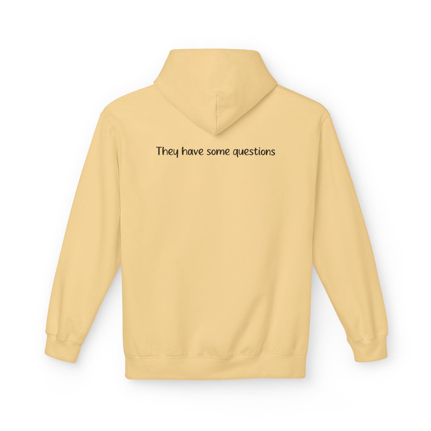 Hoodie — "I Told My Therapist About You" Funny Mental Health Quote Pullover