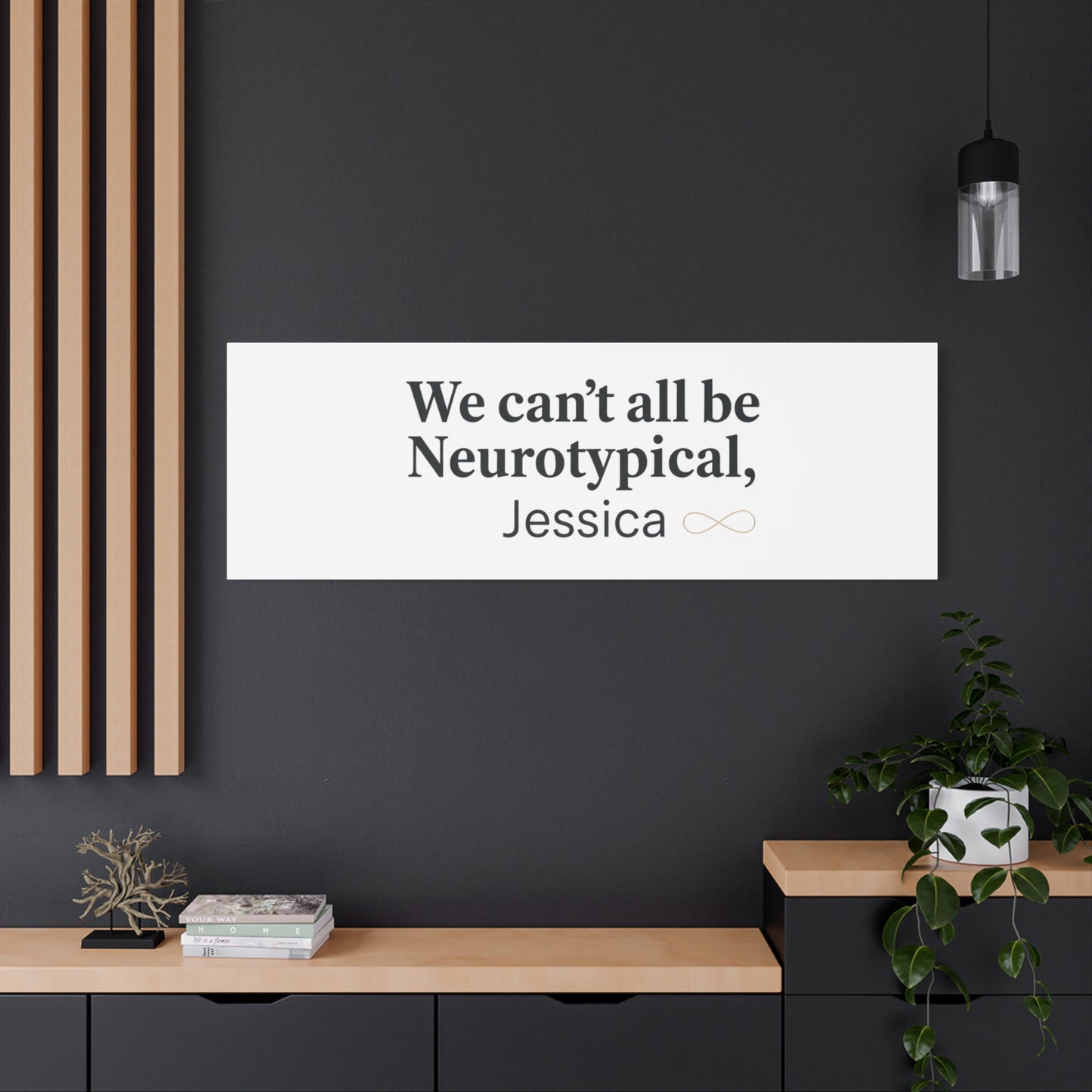 We Can't All Be Neurotypical Canvas | Neurodiversity, Autistic Pride