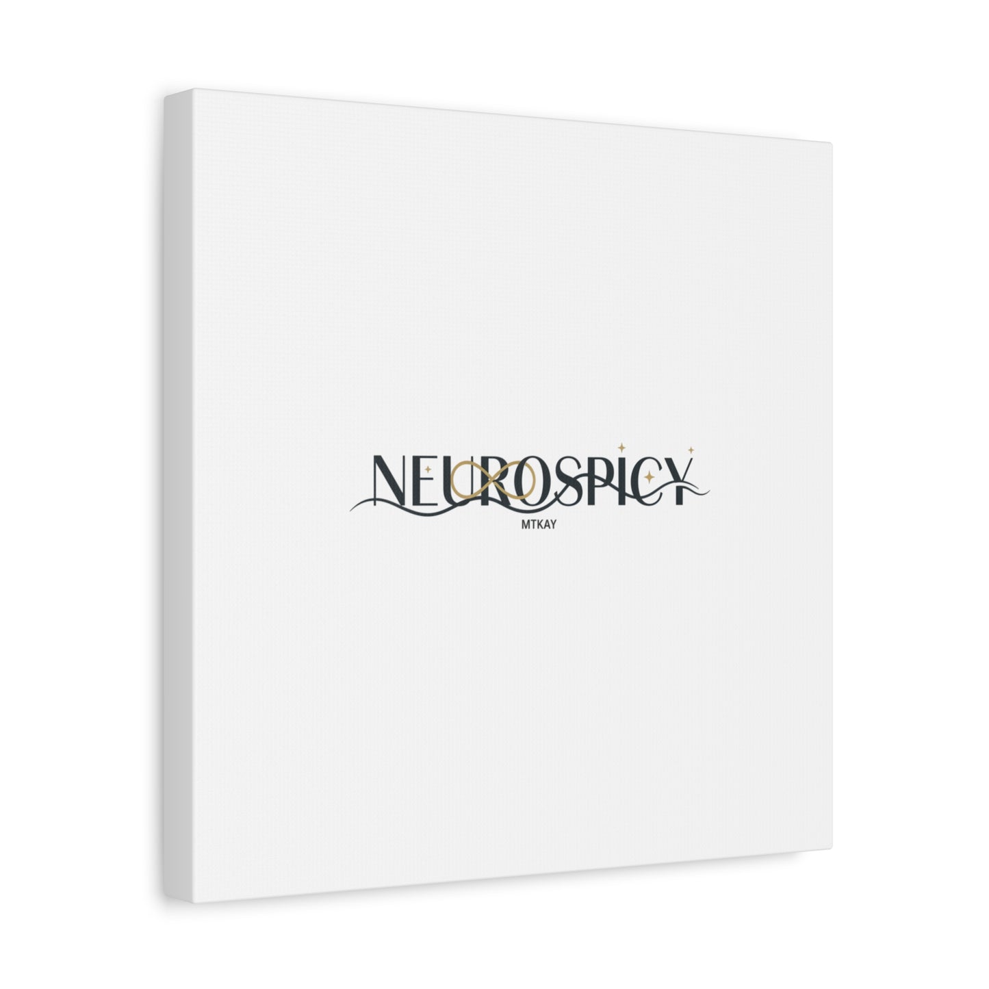 Neurospicy Canvas, Stretched | Autistic Pride, Neurodiversity Acceptance