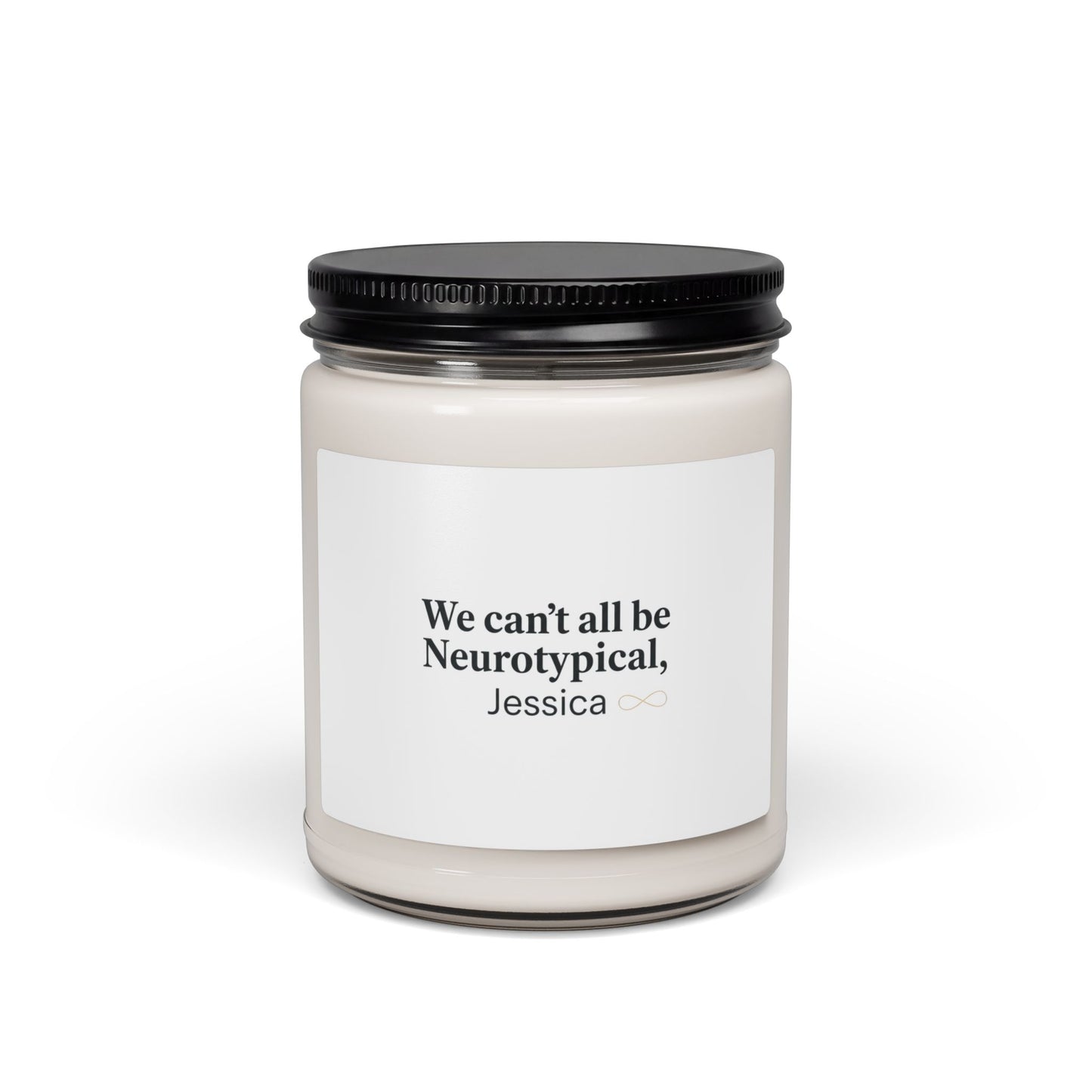 We Can't All Be Neurotypical Soy Candle | Neurodiversity, Autistic Pride