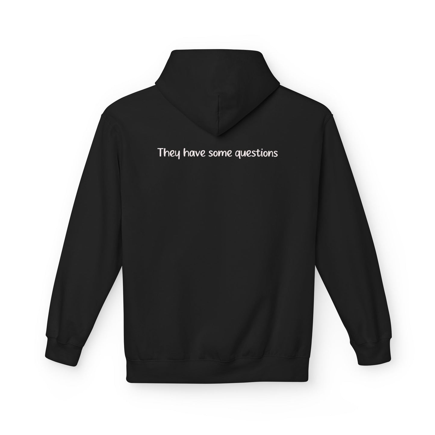 Hoodie — "I Told My Therapist About You" Funny Mental Health Quote Pullover