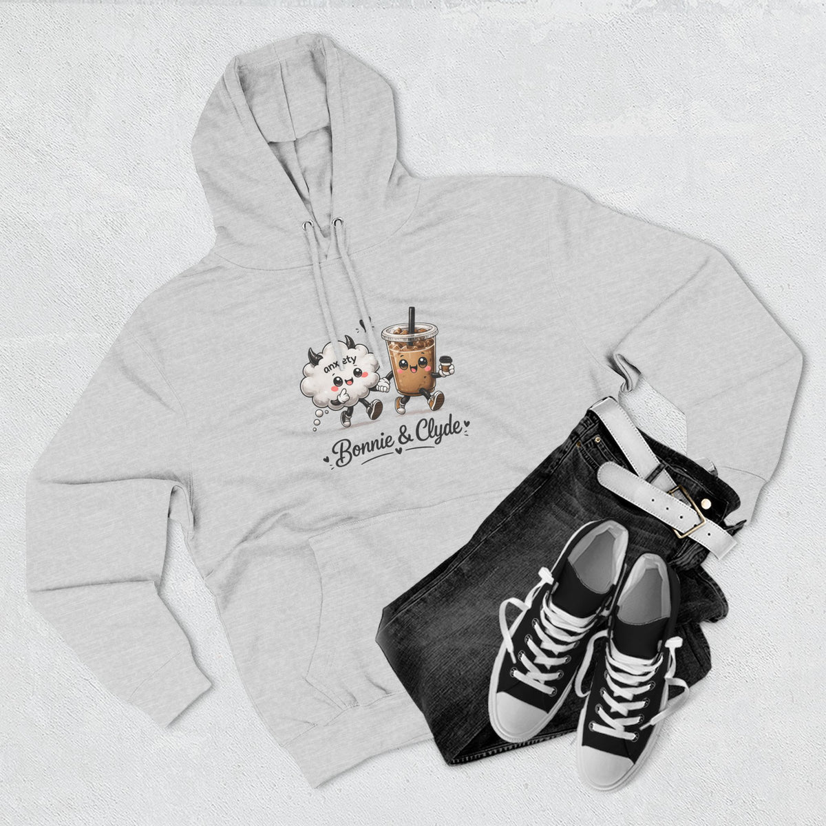 Bonnie & Clyde Coffee Hoodie ☕🤎