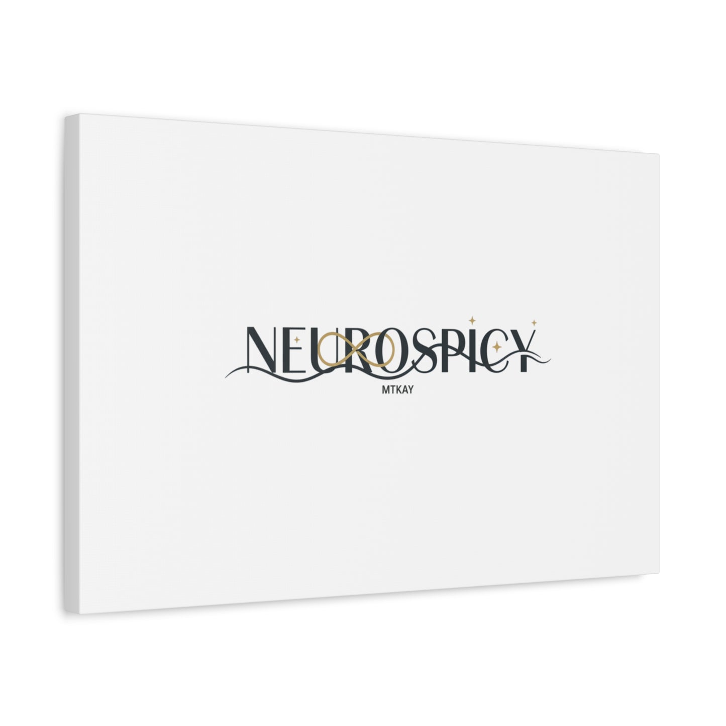 Neurospicy Canvas, Stretched | Autistic Pride, Neurodiversity Acceptance