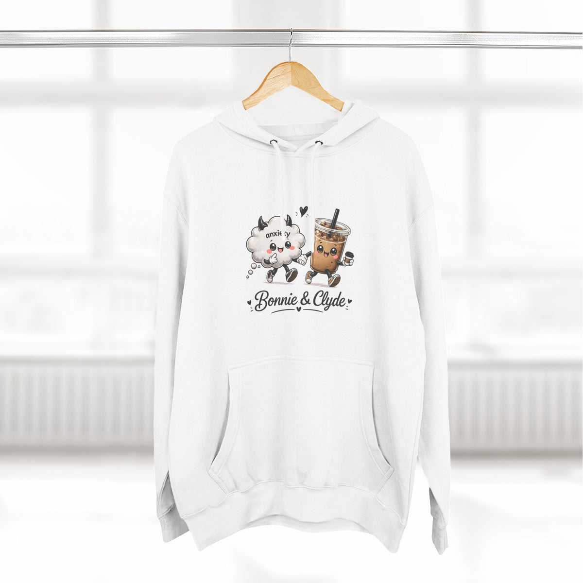 Bonnie & Clyde Coffee Hoodie ☕🤎
