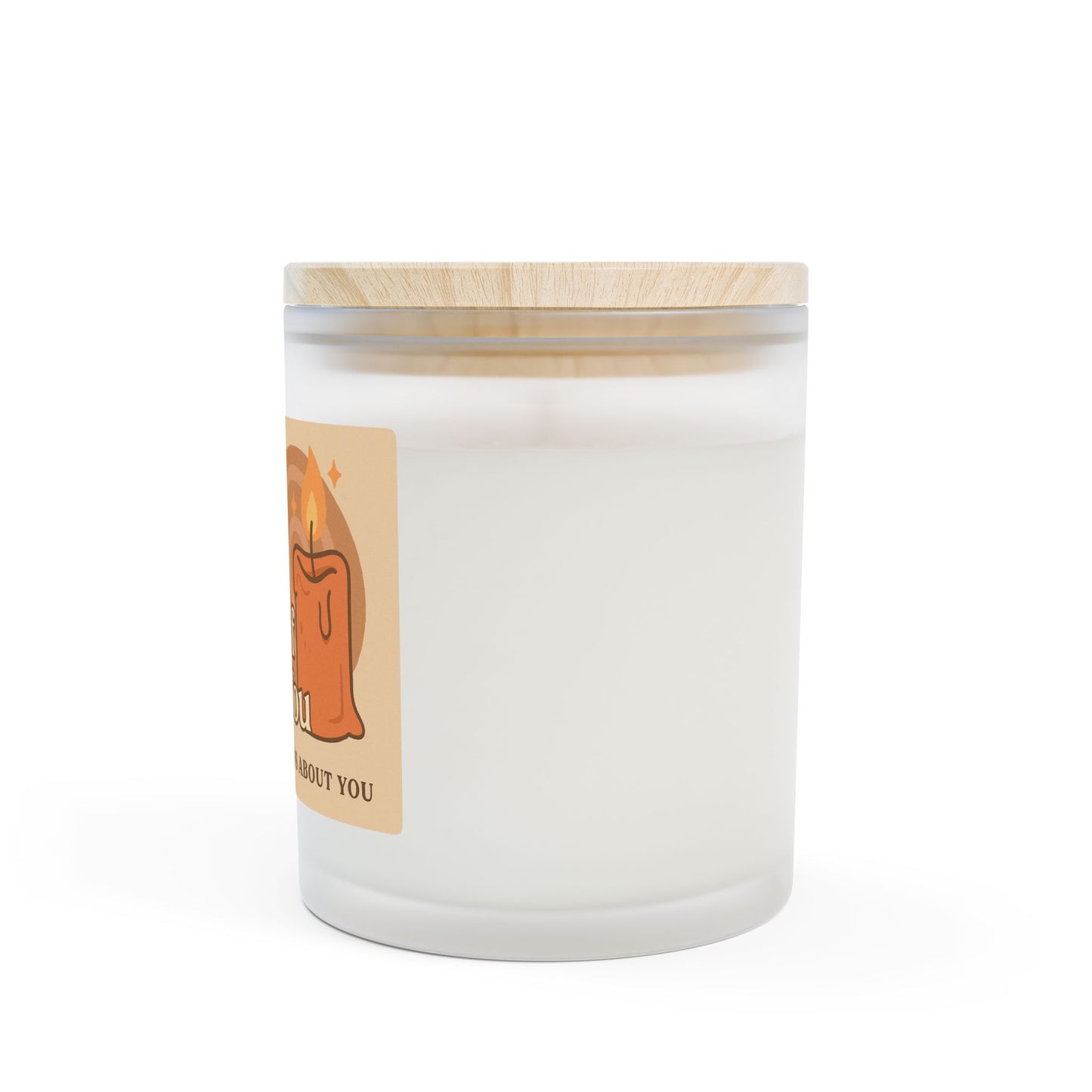 Therapeutic Candle, Relaxation Gift, Frosted Glass Decor, Scented Candle for Stress Relief, Unique Gift for Friends, Spa Day Essential