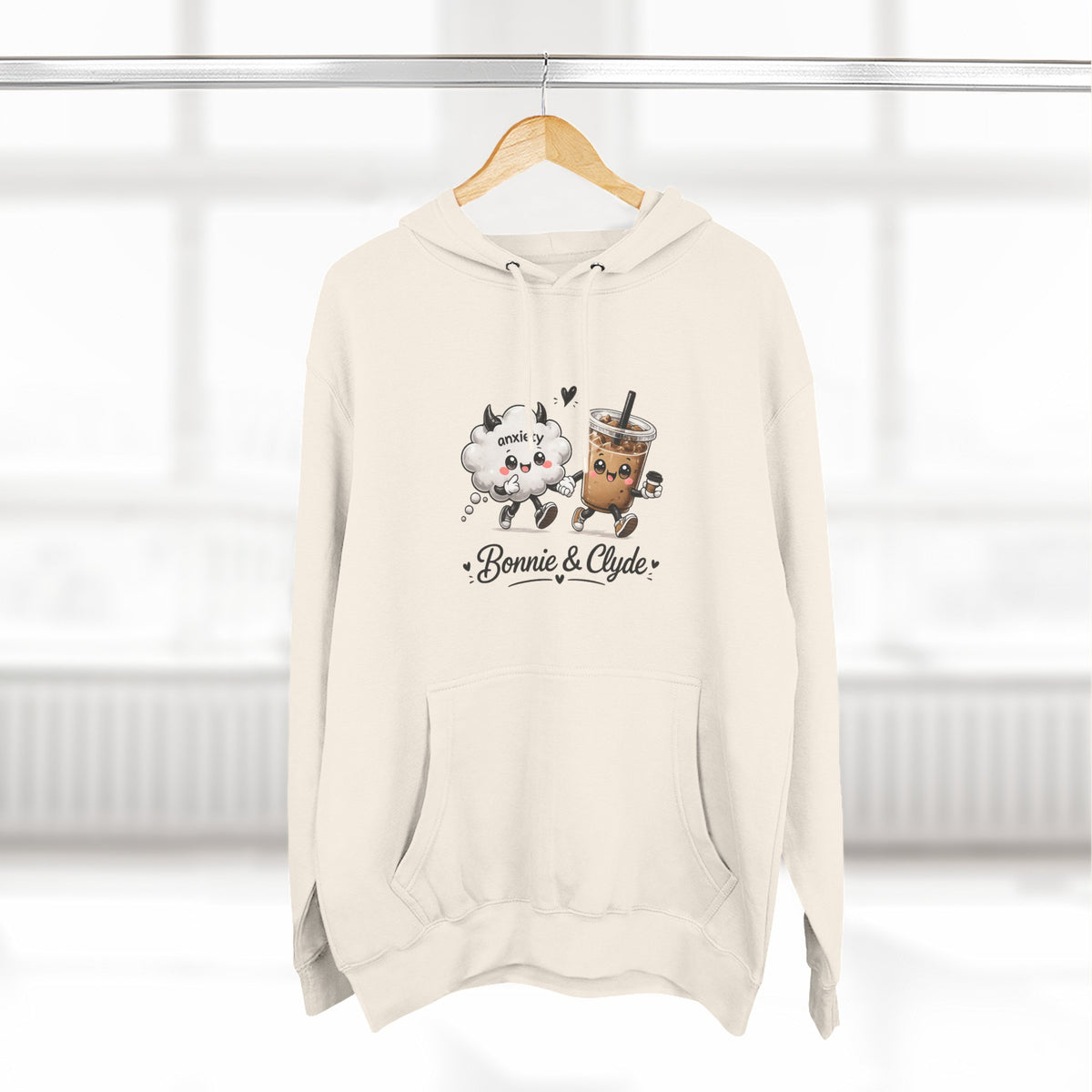 Bonnie & Clyde Coffee Hoodie ☕🤎