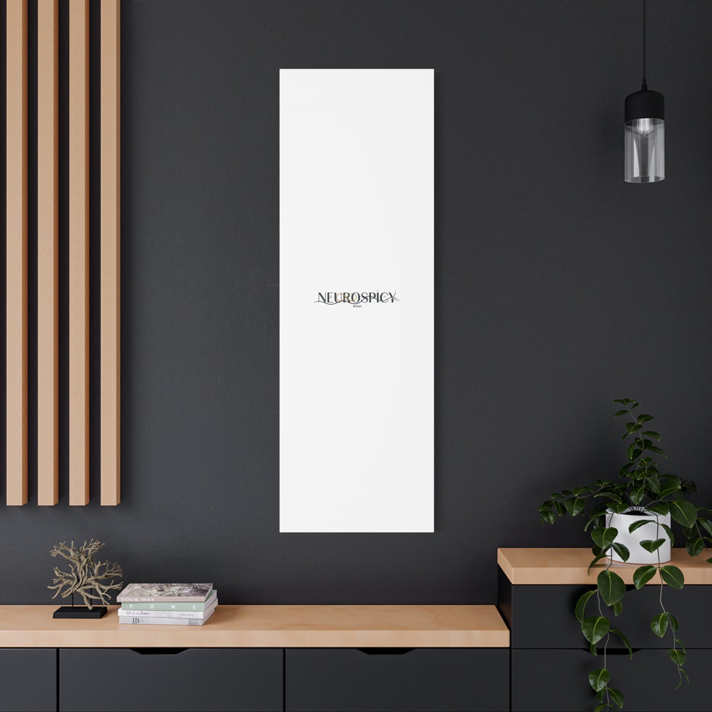 Neurospicy Canvas, Stretched | Autistic Pride, Neurodiversity Acceptance