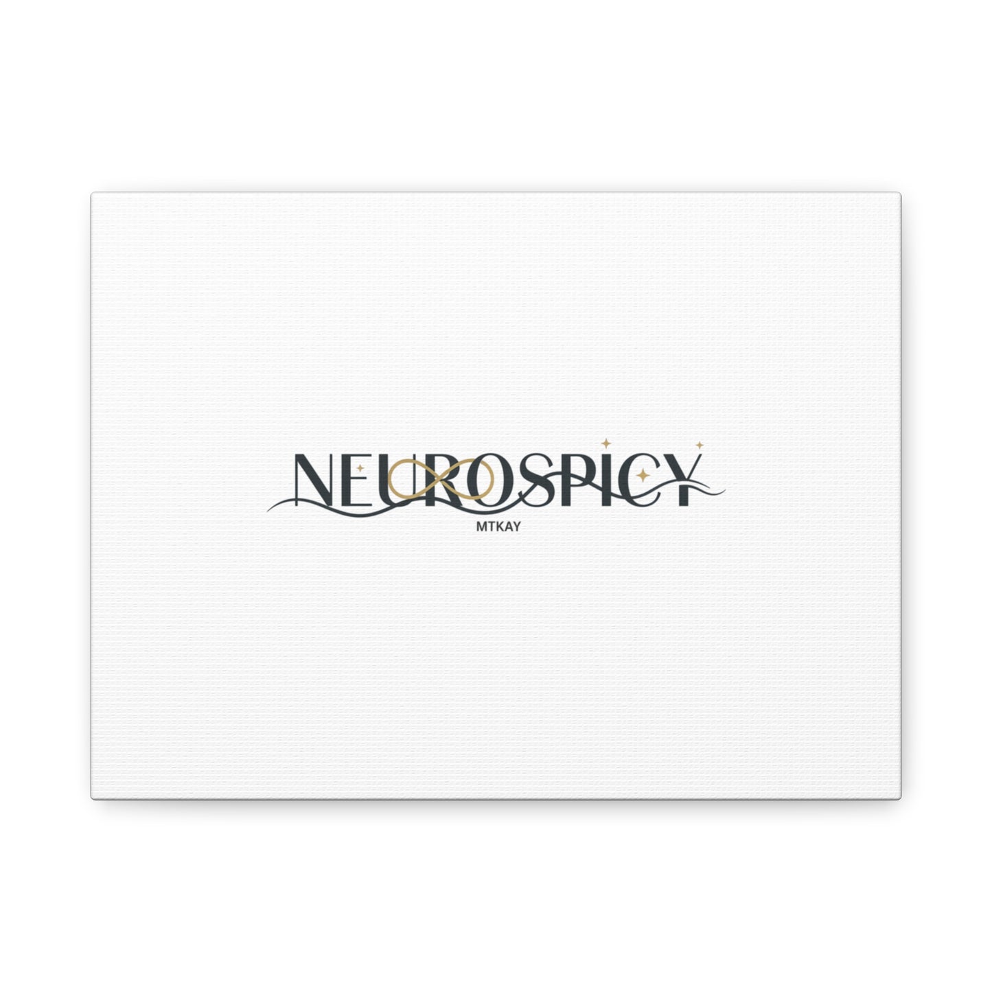Neurospicy Canvas, Stretched | Autistic Pride, Neurodiversity Acceptance