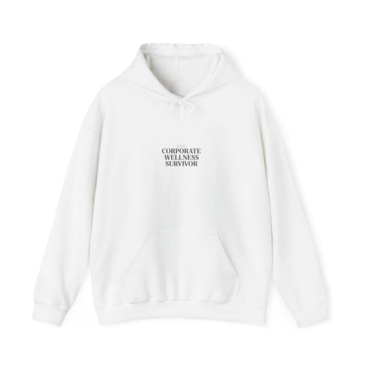 Corporate Wellness Survivor Hoodie | cortisol shirt, burnout shirt