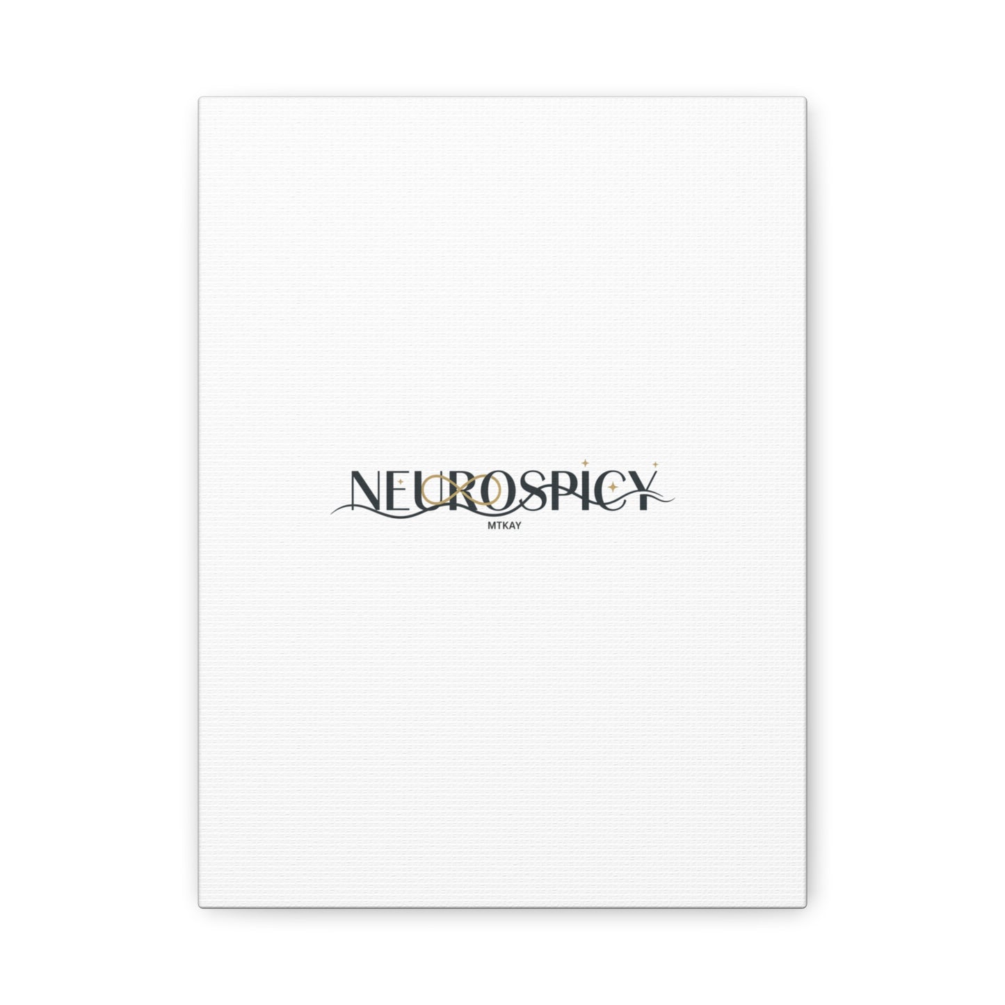 Neurospicy Canvas, Stretched | Autistic Pride, Neurodiversity Acceptance