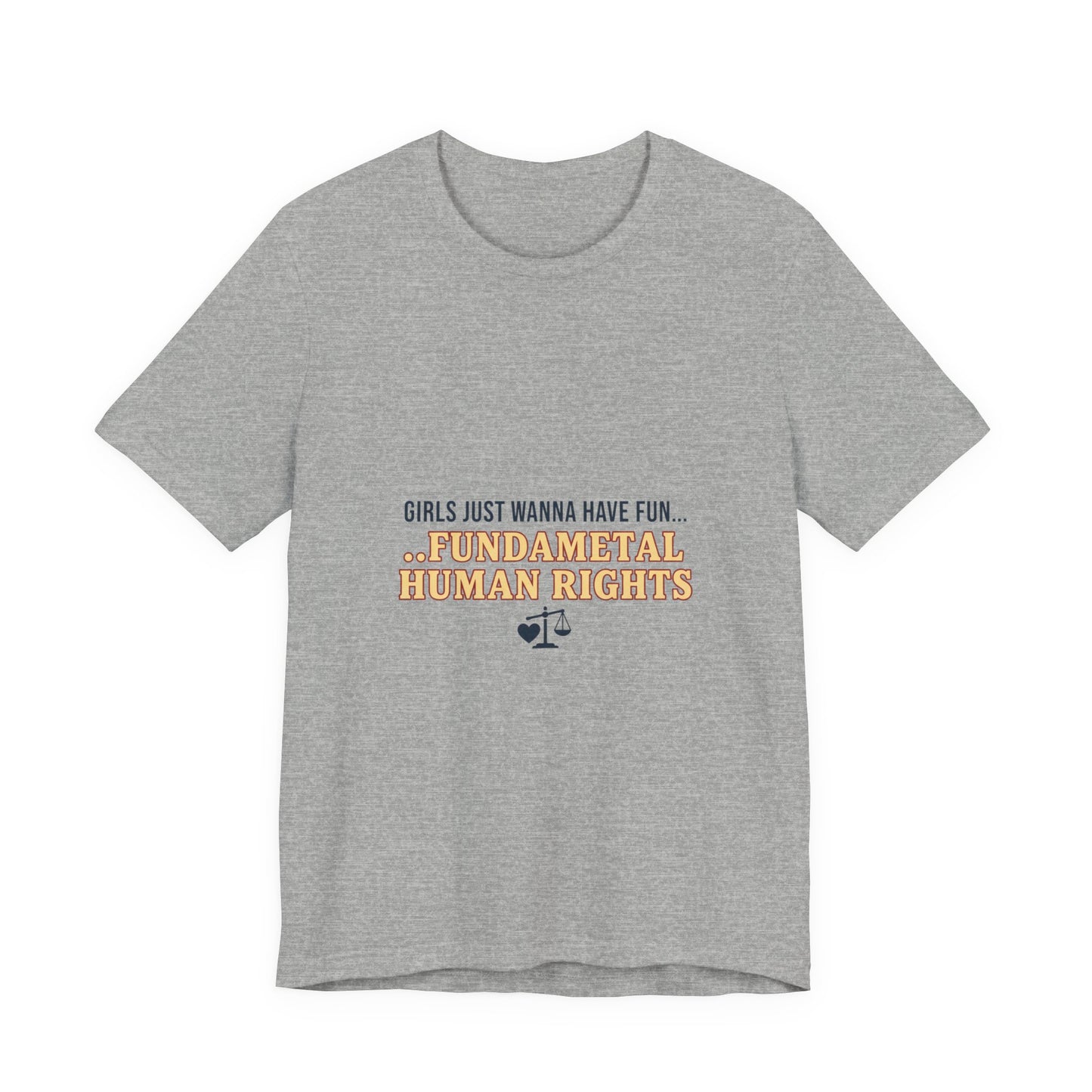 Fundamental Human Rights Tee | International Women's Day, IWD Typography