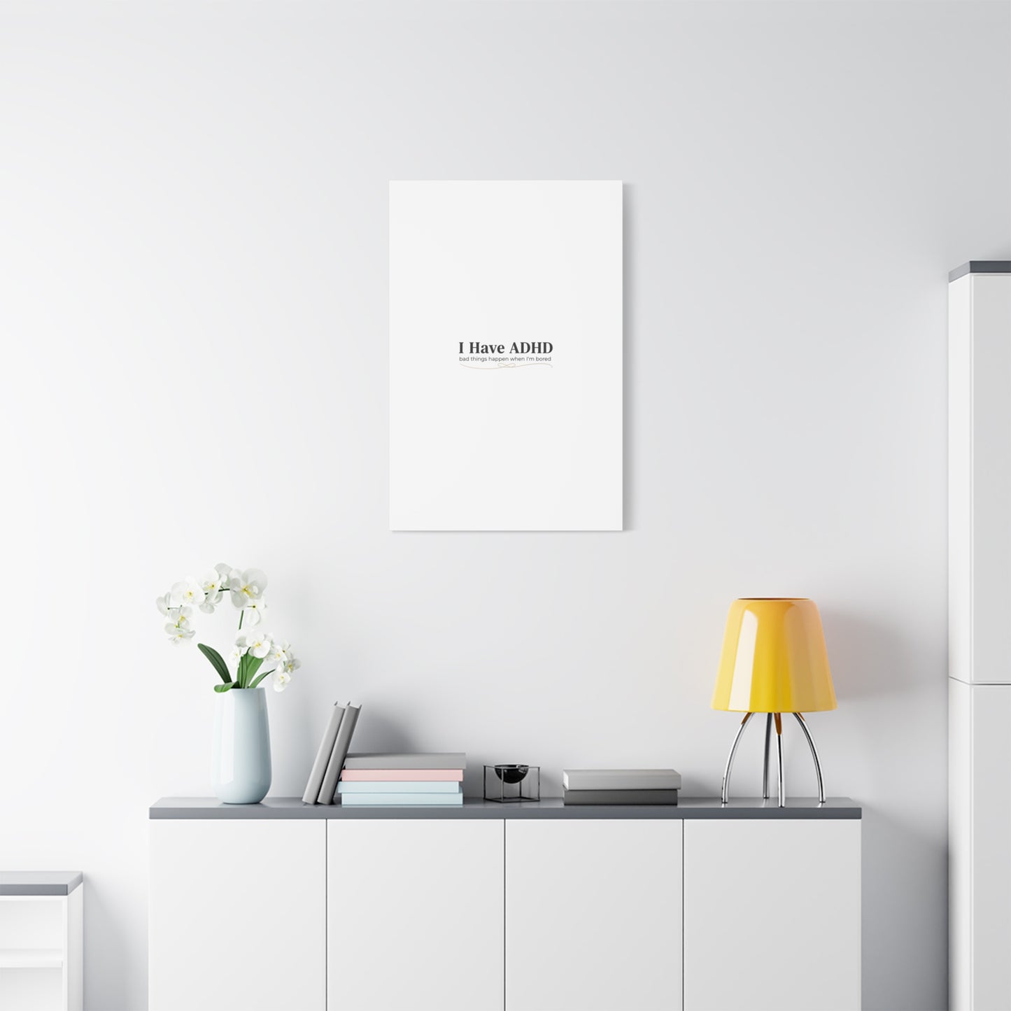 I Have ADHD canvas | Neurodiversity, ADHD acceptance, stim positive