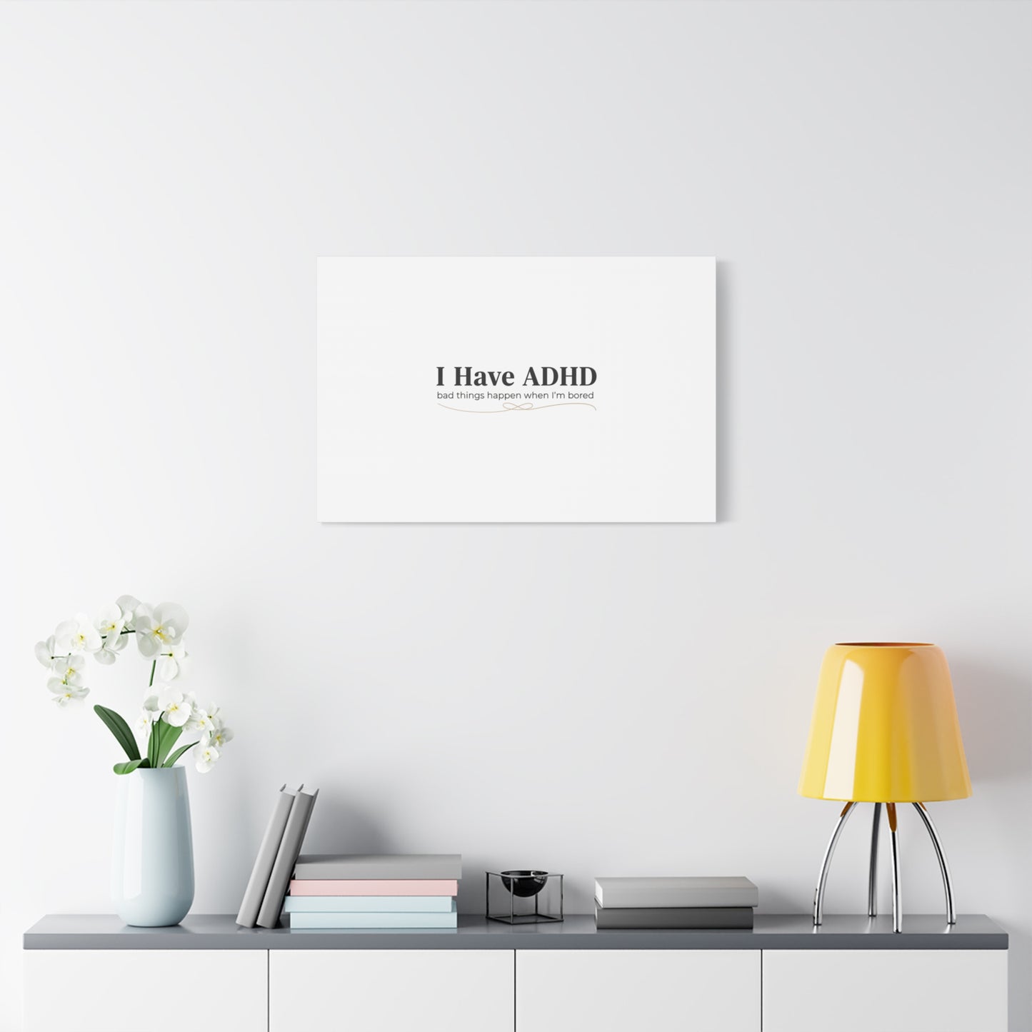 I Have ADHD canvas | Neurodiversity, ADHD acceptance, stim positive