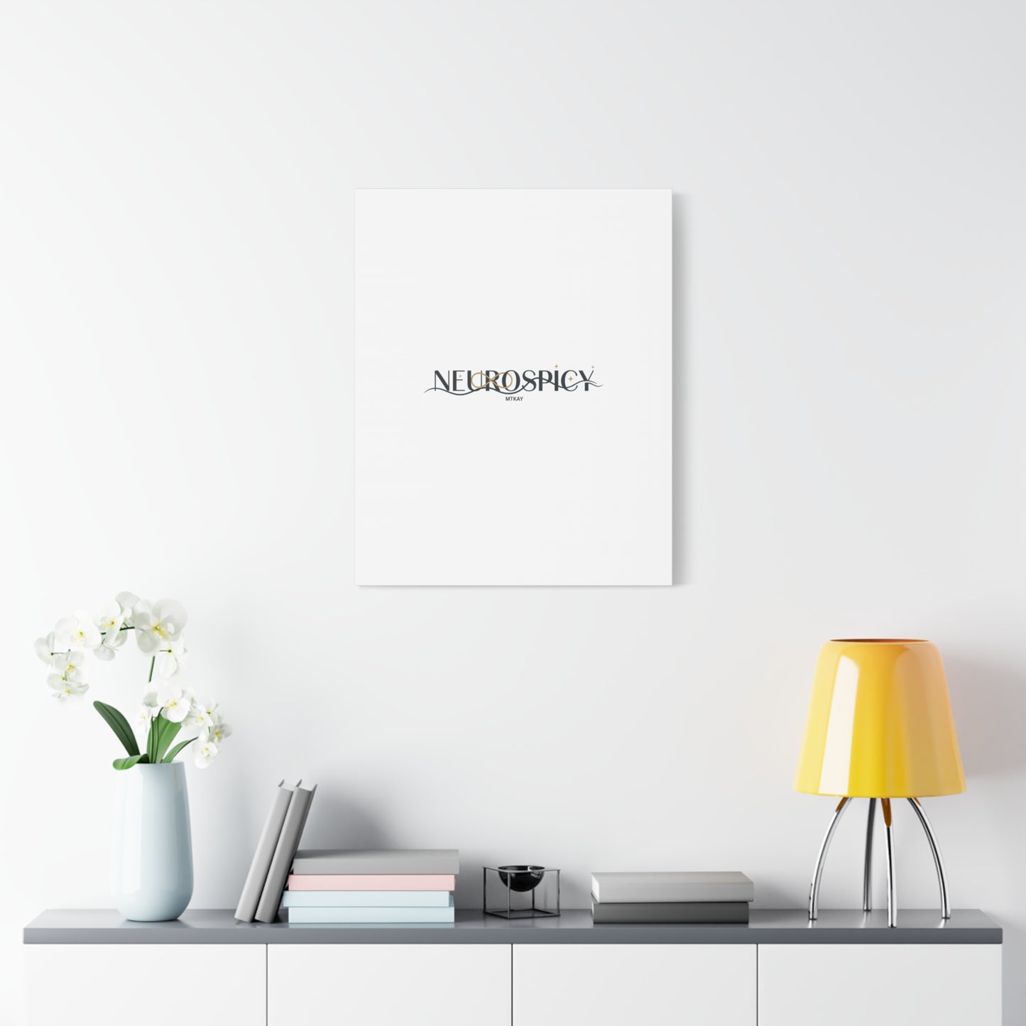 Neurospicy Canvas, Stretched | Autistic Pride, Neurodiversity Acceptance